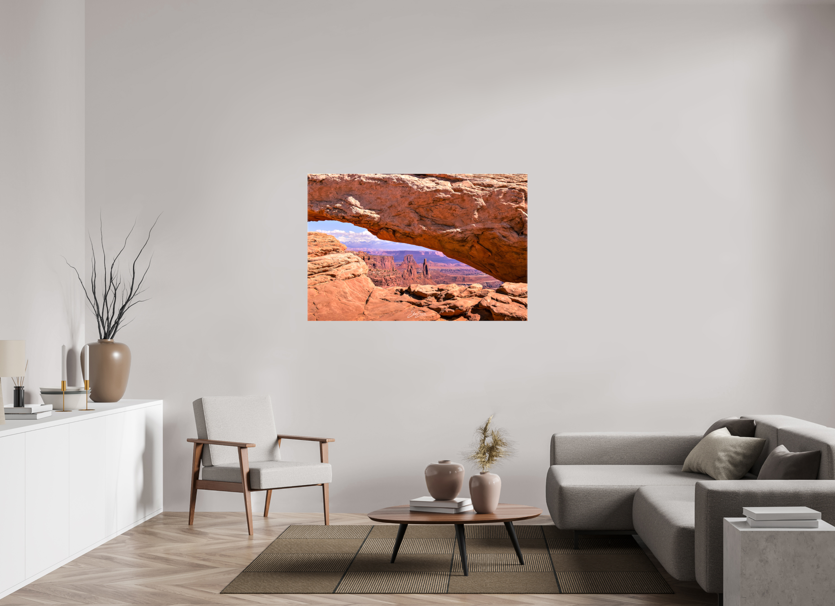 54 x 36″, Canvas Red Rock