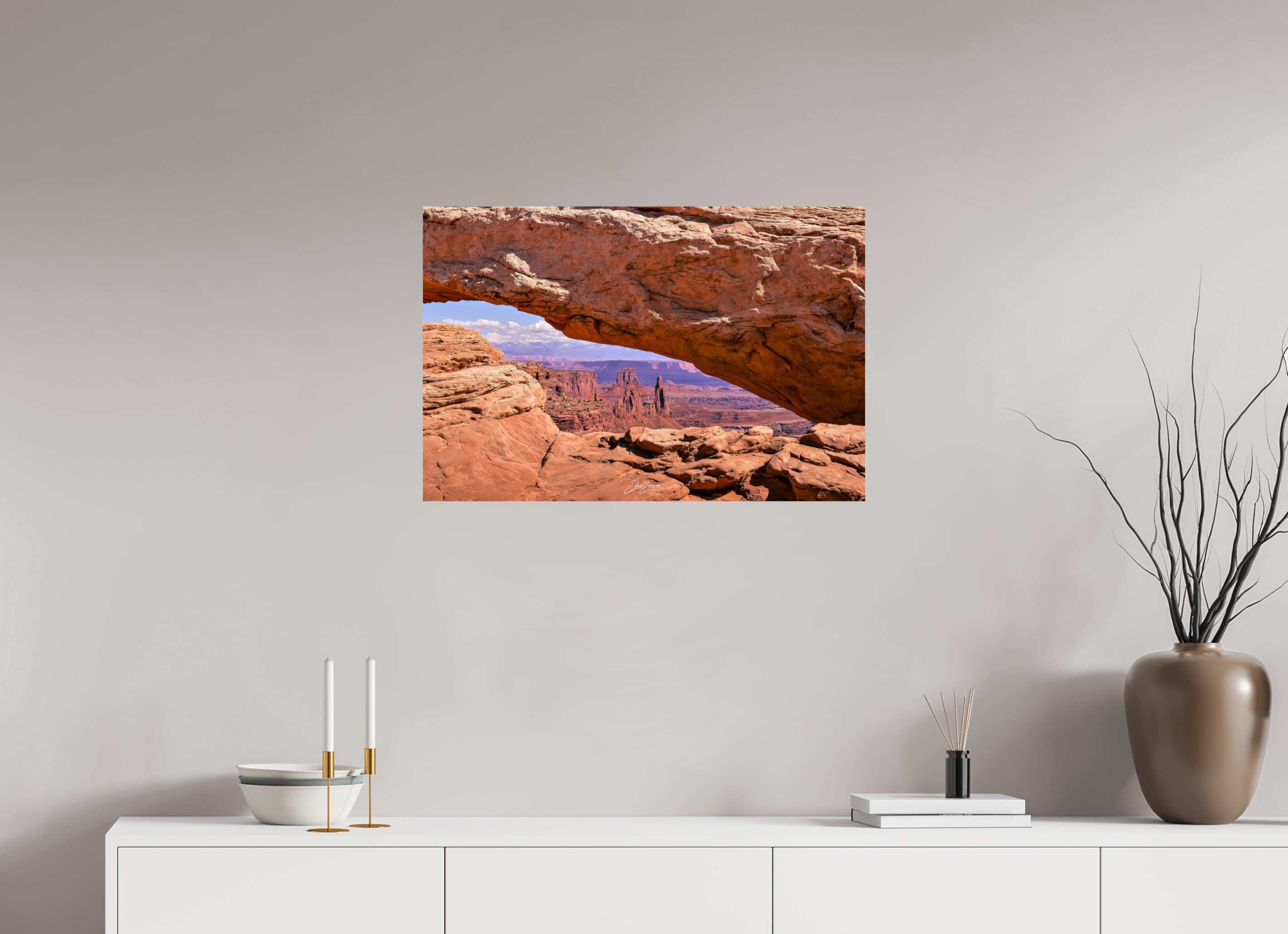 30 x 20″, Photo Print On Fuji Crystal DP II Red Rock