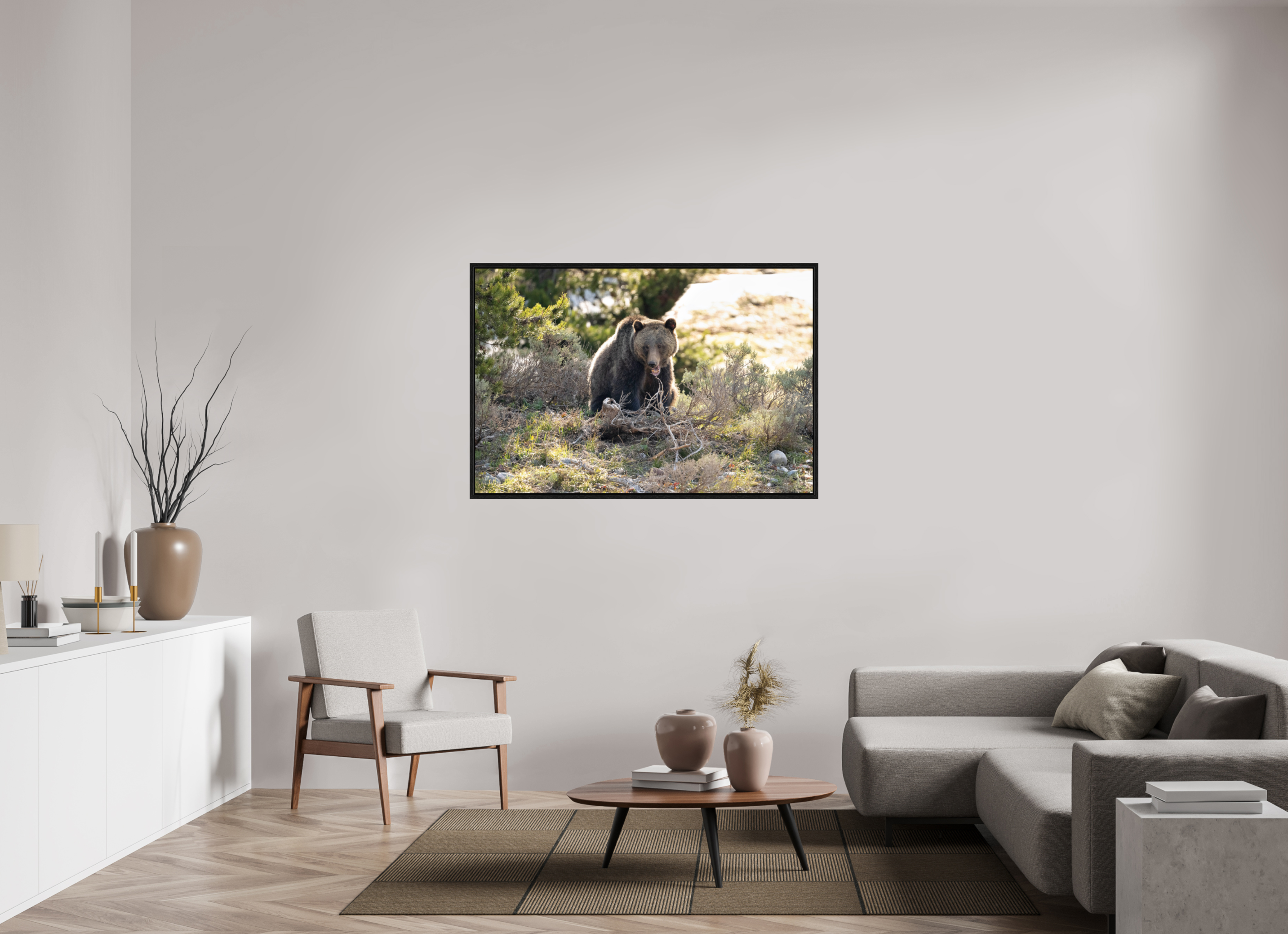 54 x 36″, Floater Frame 1063