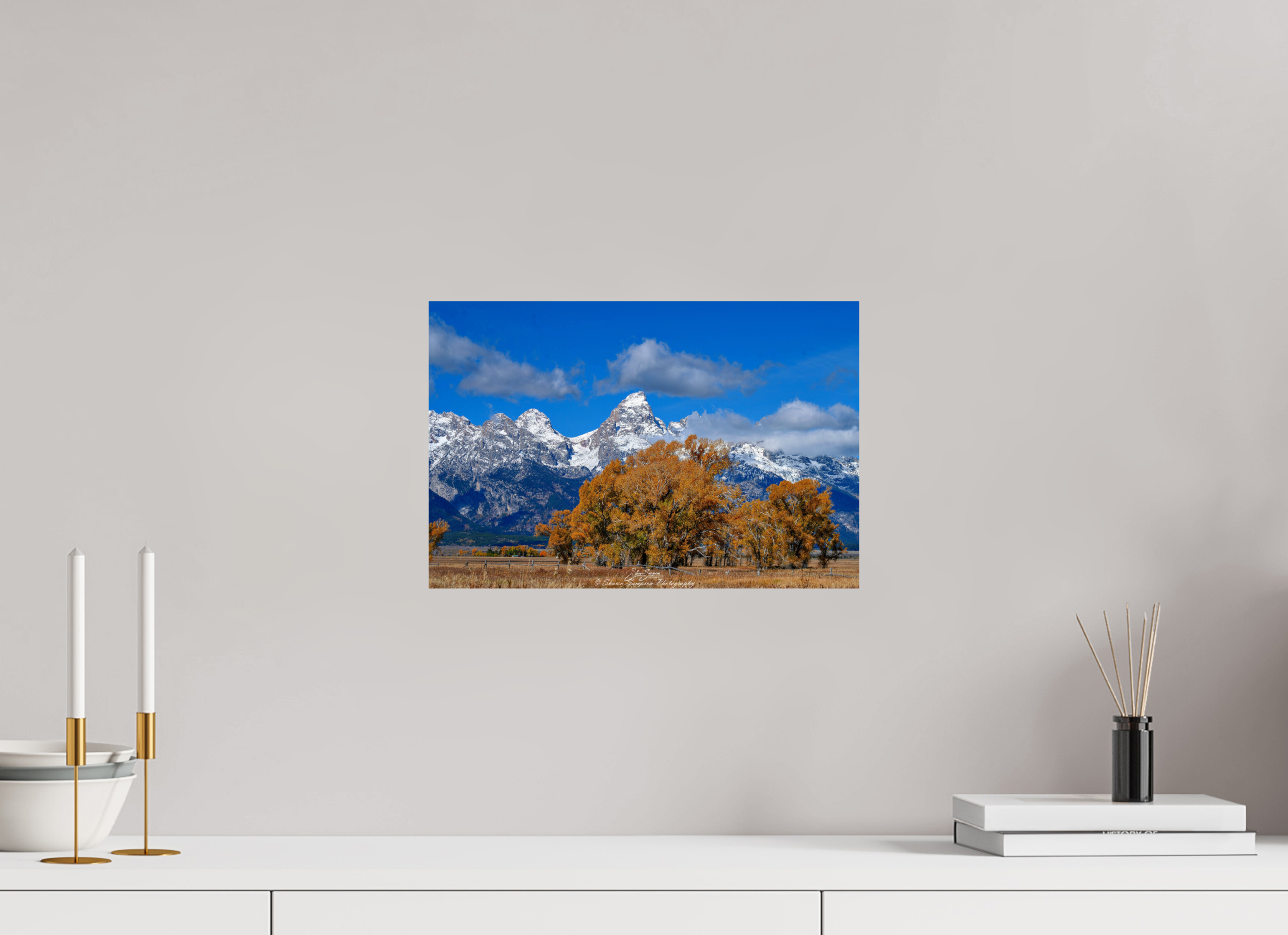 15 x 10″, Photo Print On Fuji Crystal DP II Tetons