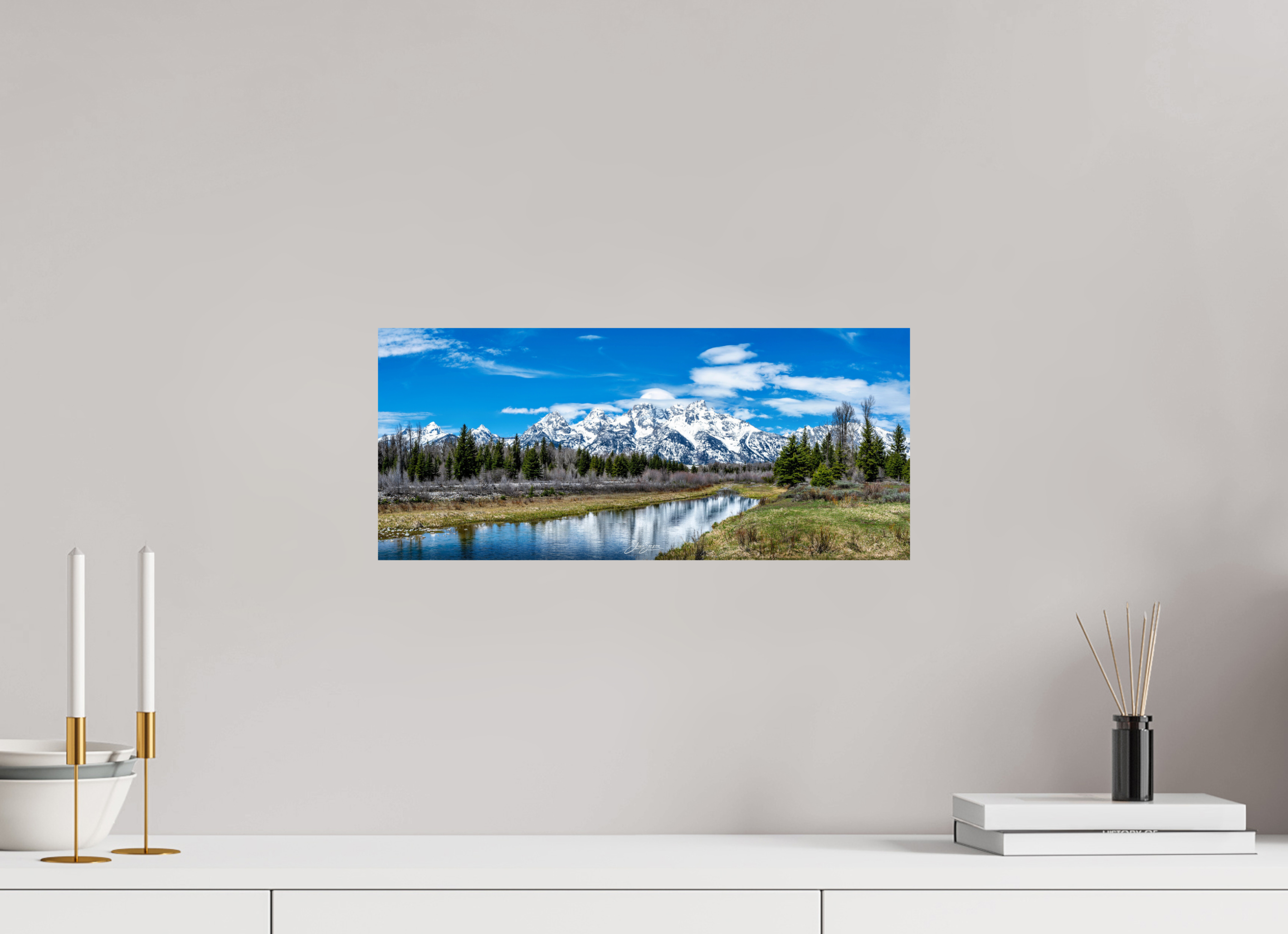 18.3 x 8″, Metal A17