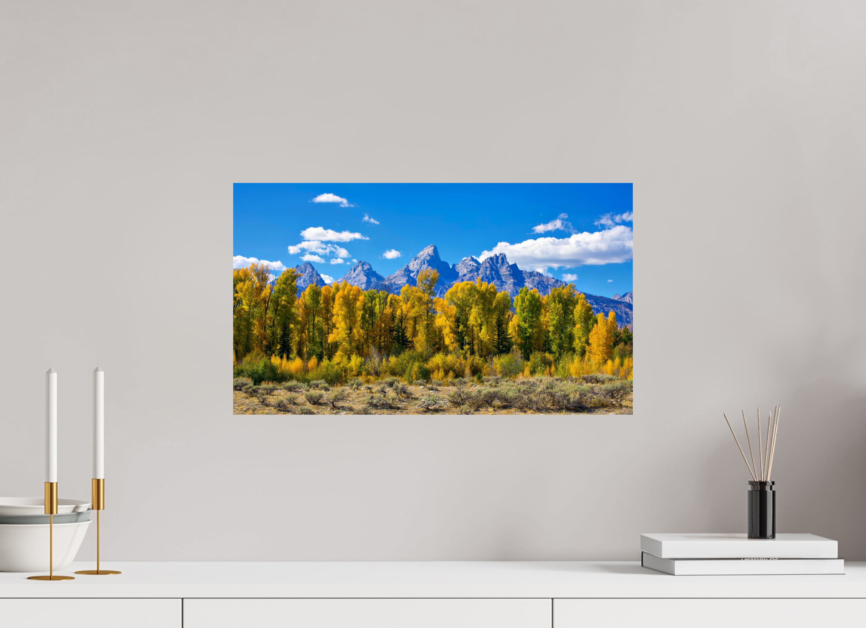 20.7 x 12″, Photo Print On Fuji Crystal DP II Tetons