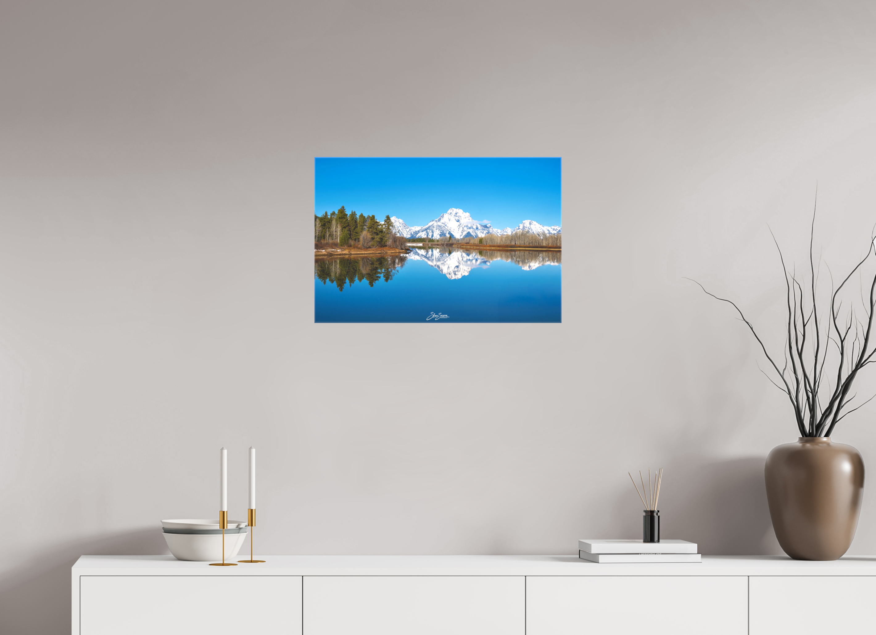 24 x 16″, Canvas Teton