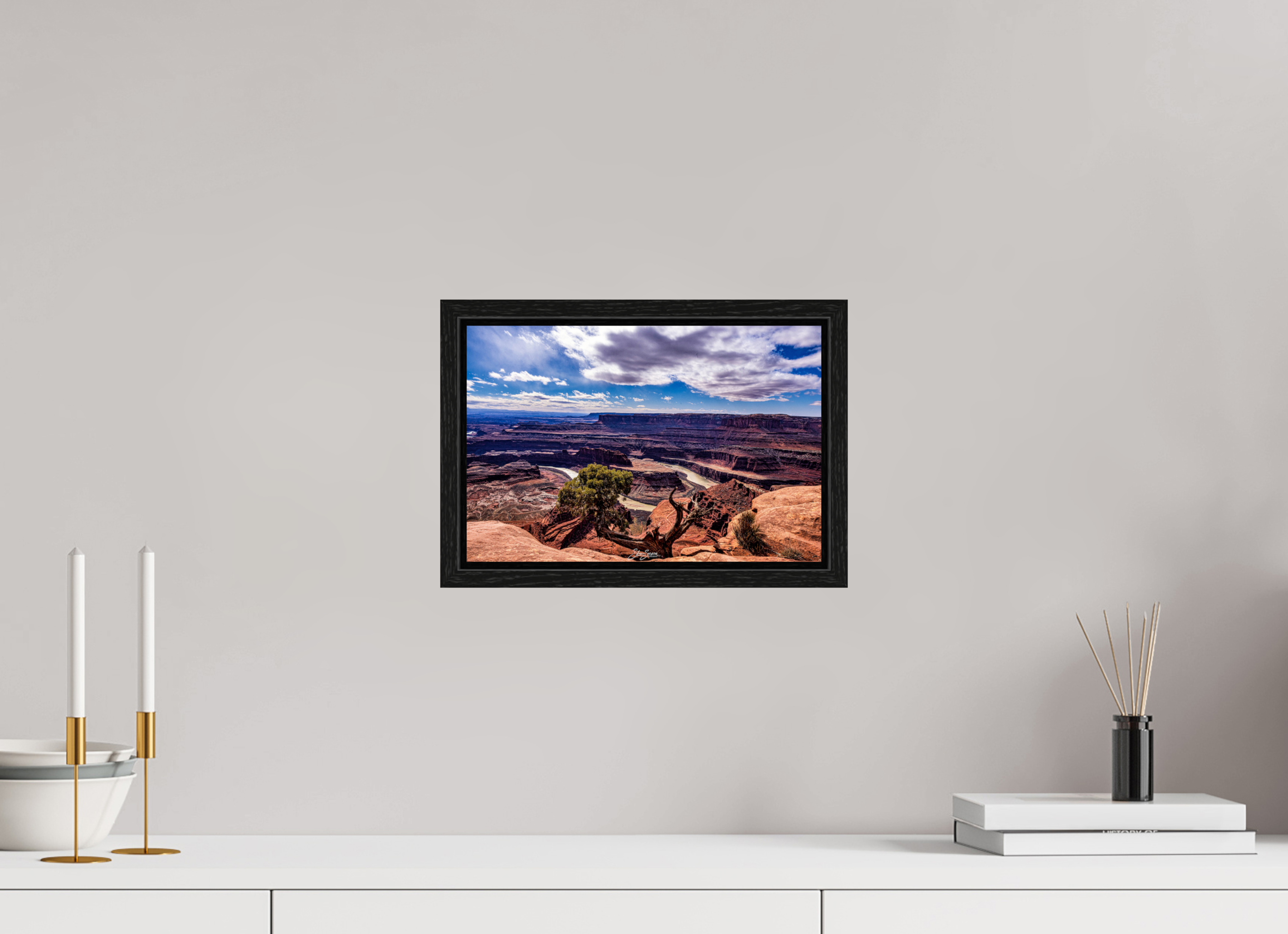 12 x 8″, Floater Frame A29 Dead Horse Point