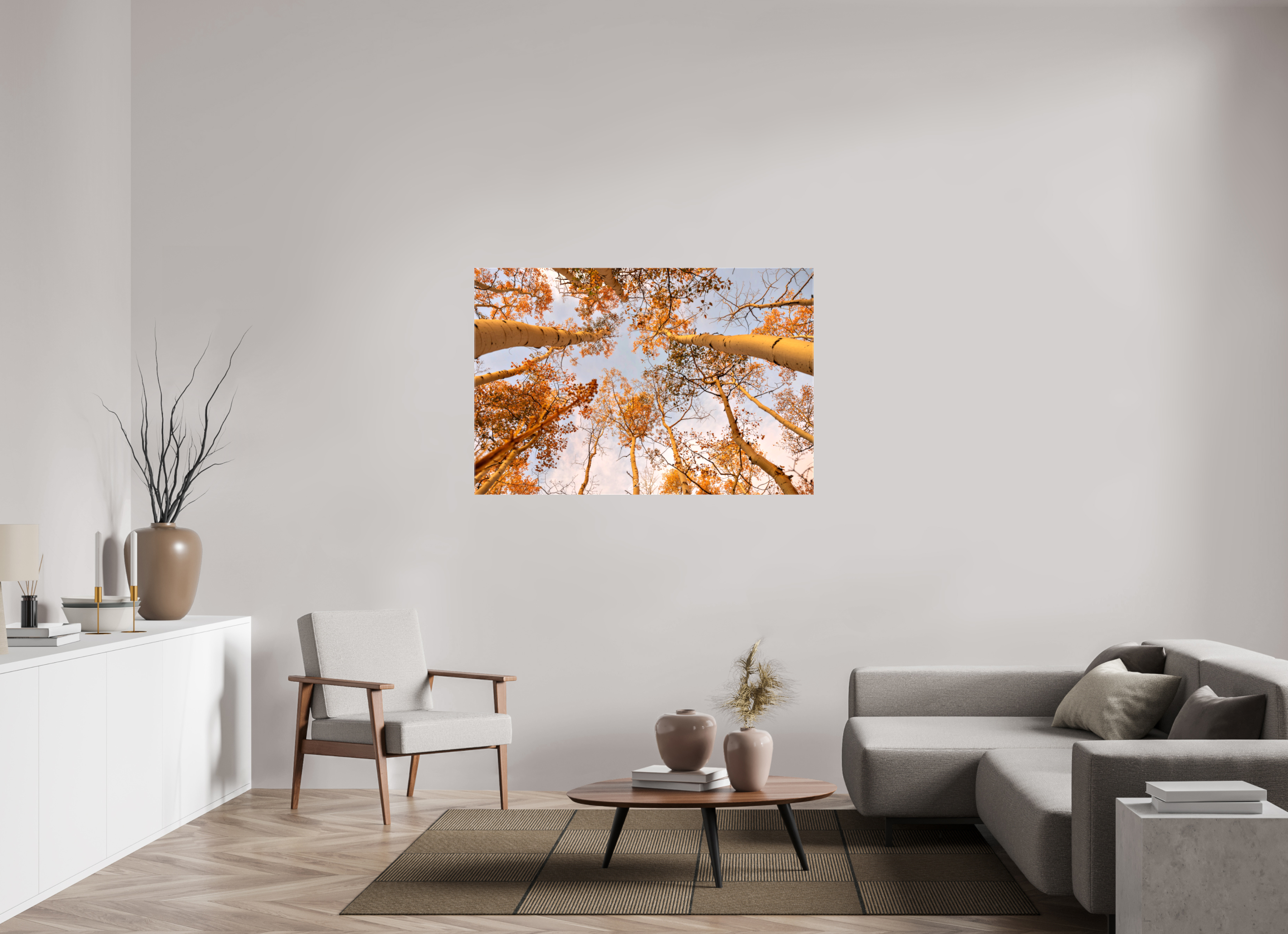 54 x 36″, Canvas aspen