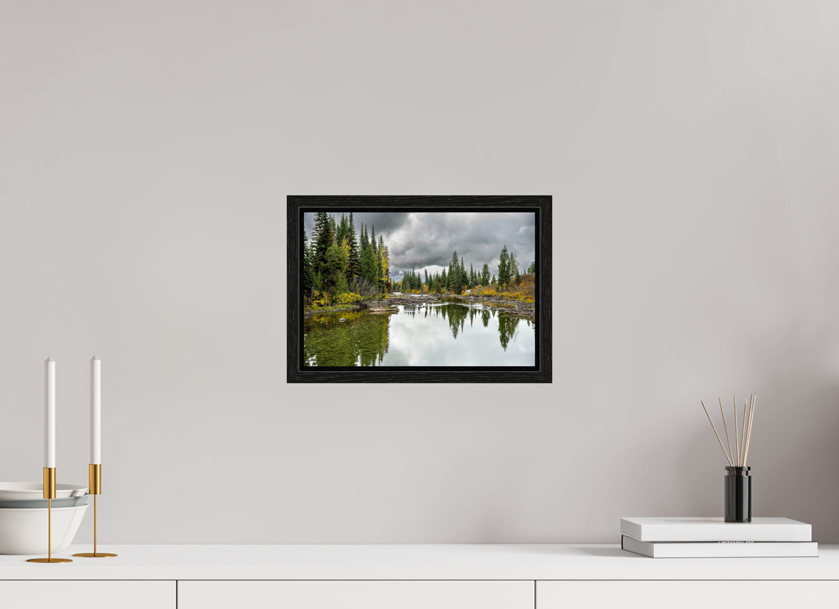 12 x 8″, Floater Frame L2