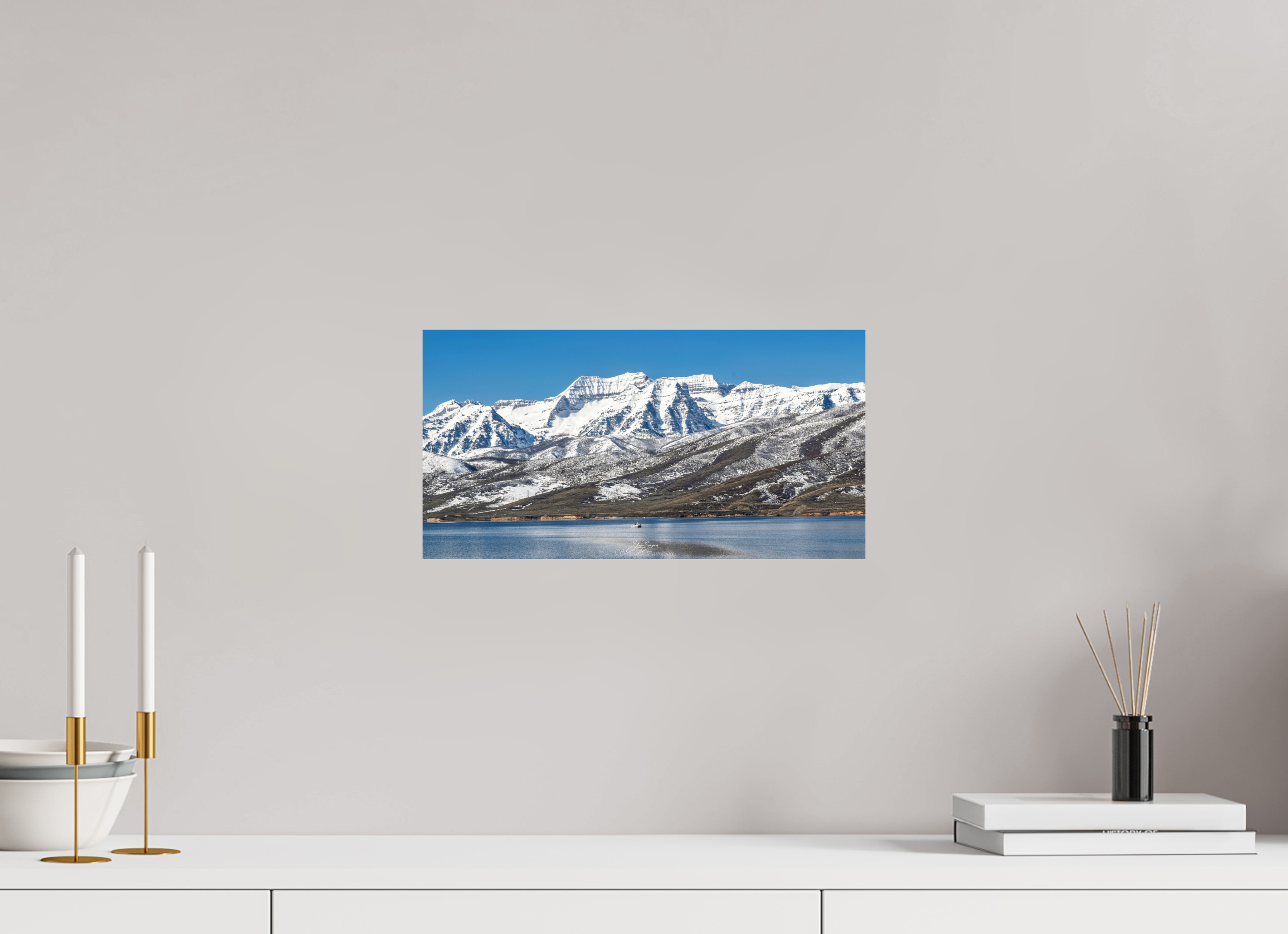 15.4 x 8″, Photo Print On Fuji Crystal DP II Timp