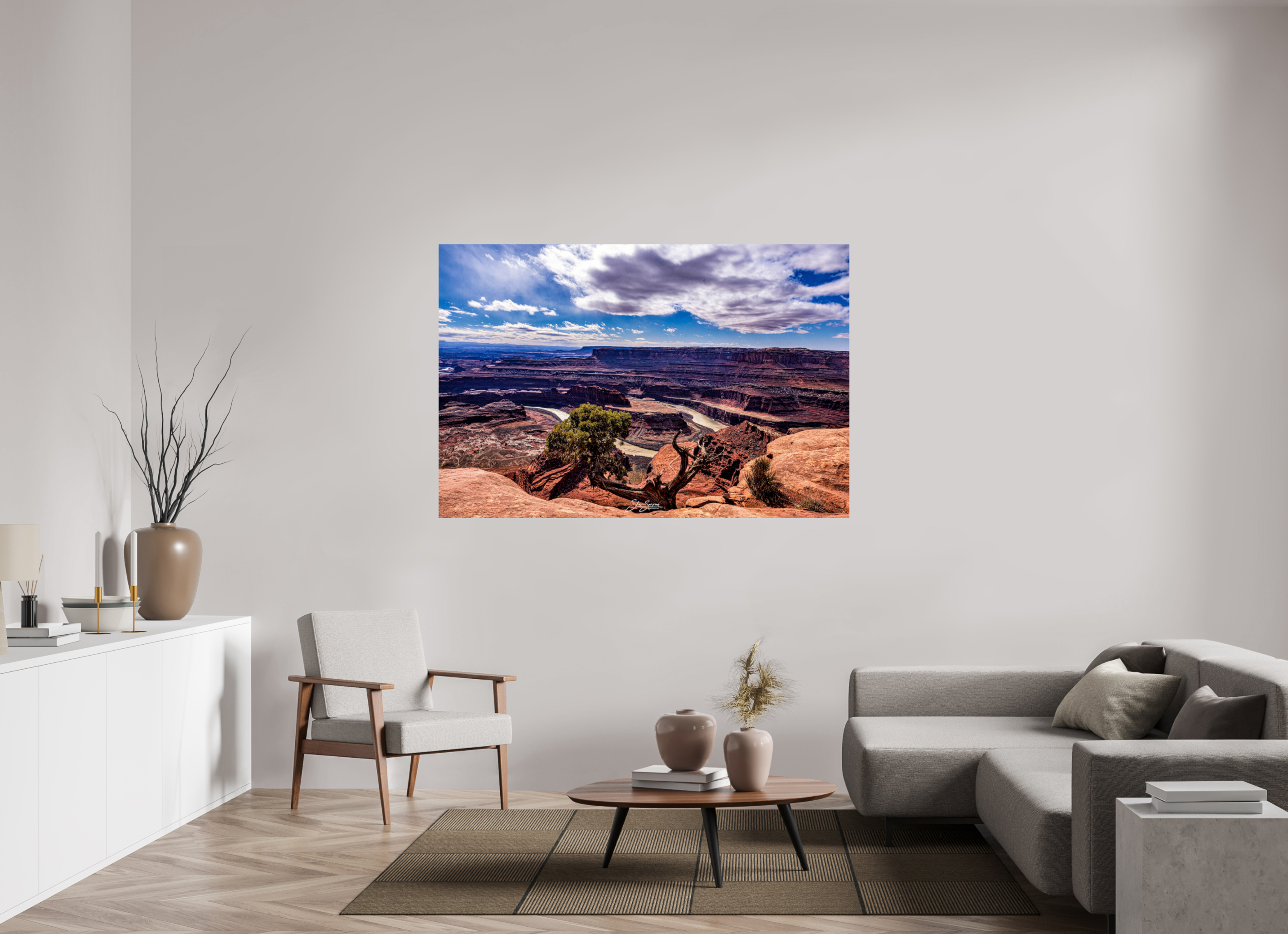 66 x 44″, Metal A29 Dead Horse Point