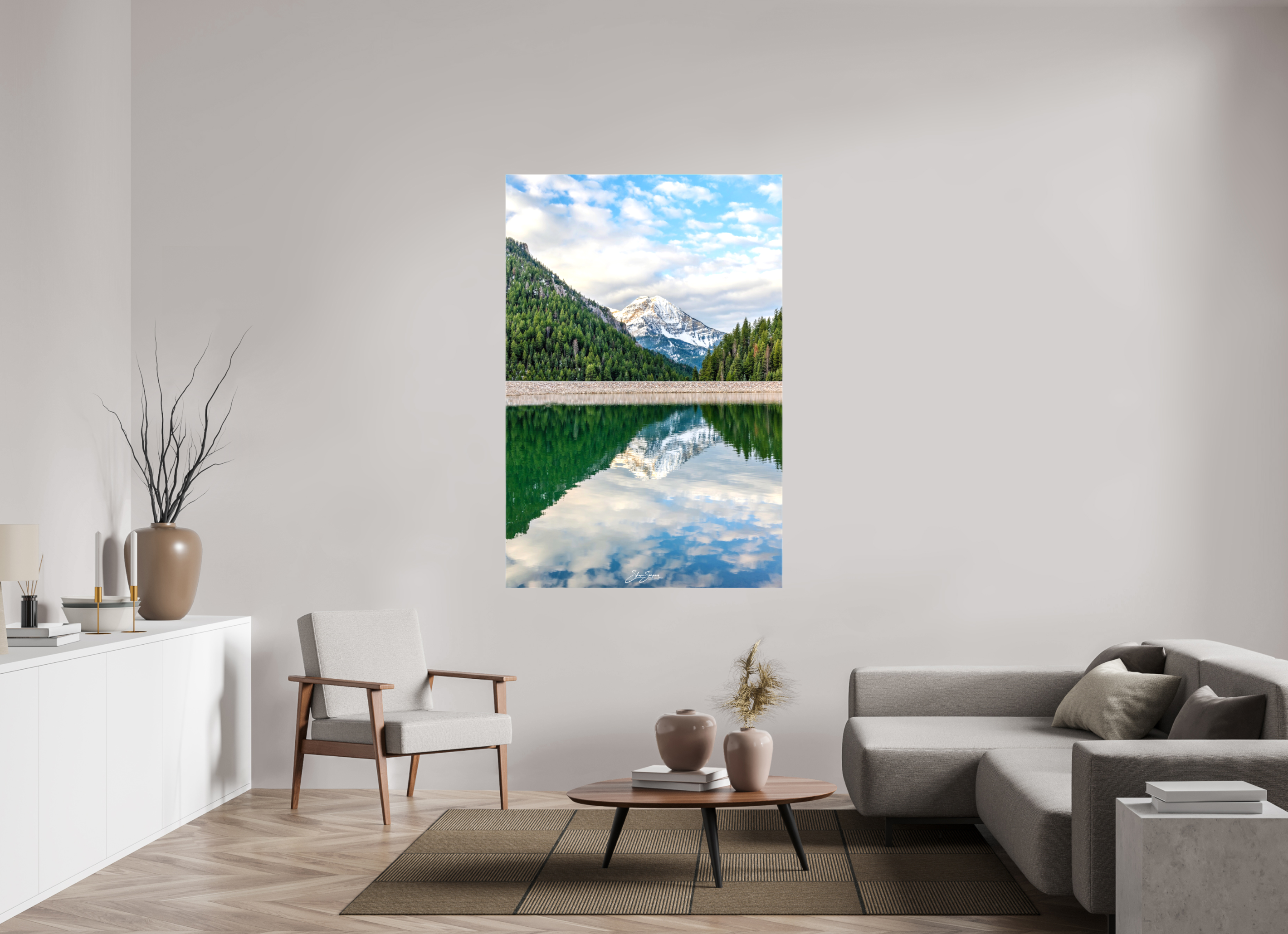44 x 66″, Canvas Mount Timpanogos