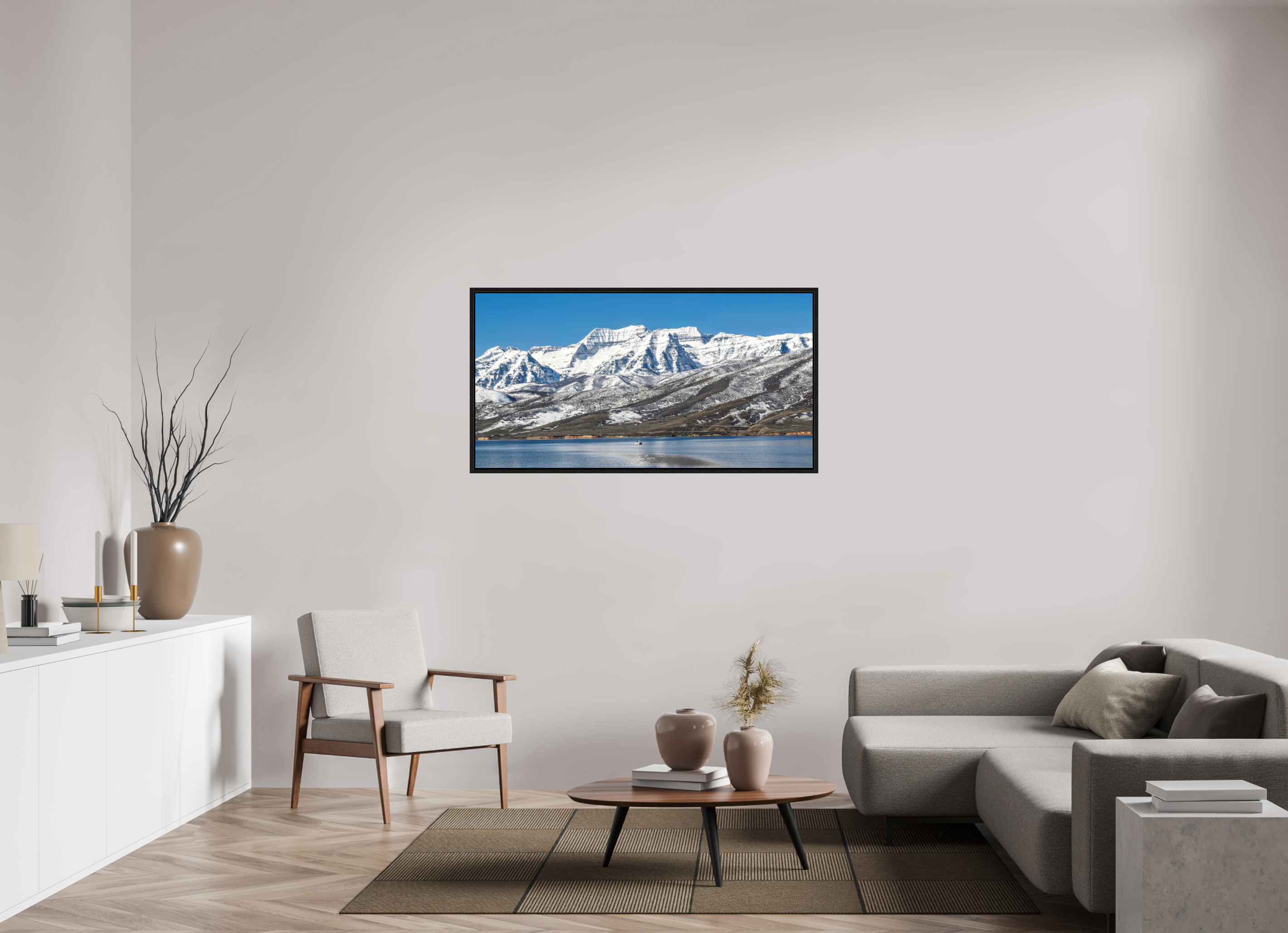 54 x 28″, Floater Frame Timp