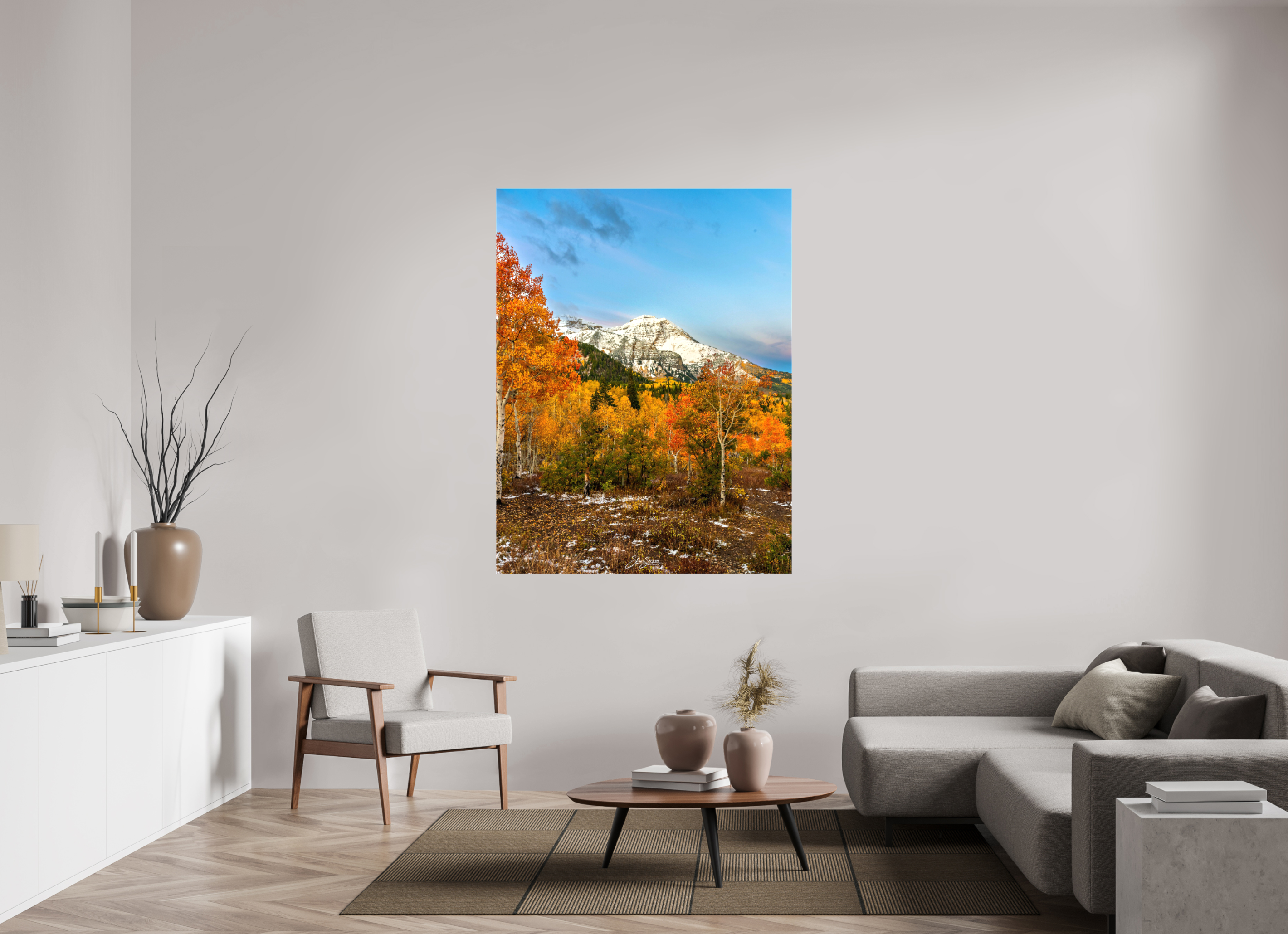 47 x 61.5″, Canvas Timp Fall