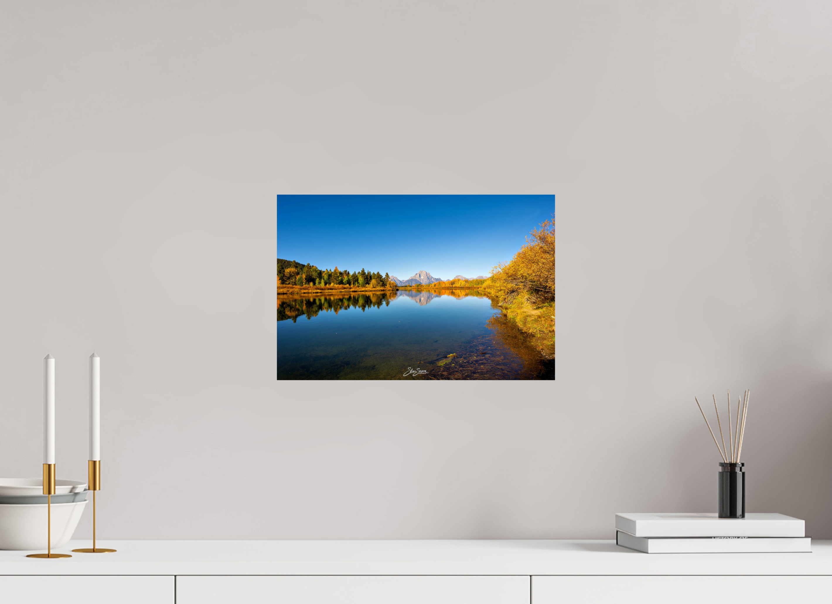 15 x 10″, Photo Print On Fuji Crystal DP II A19 Tetons