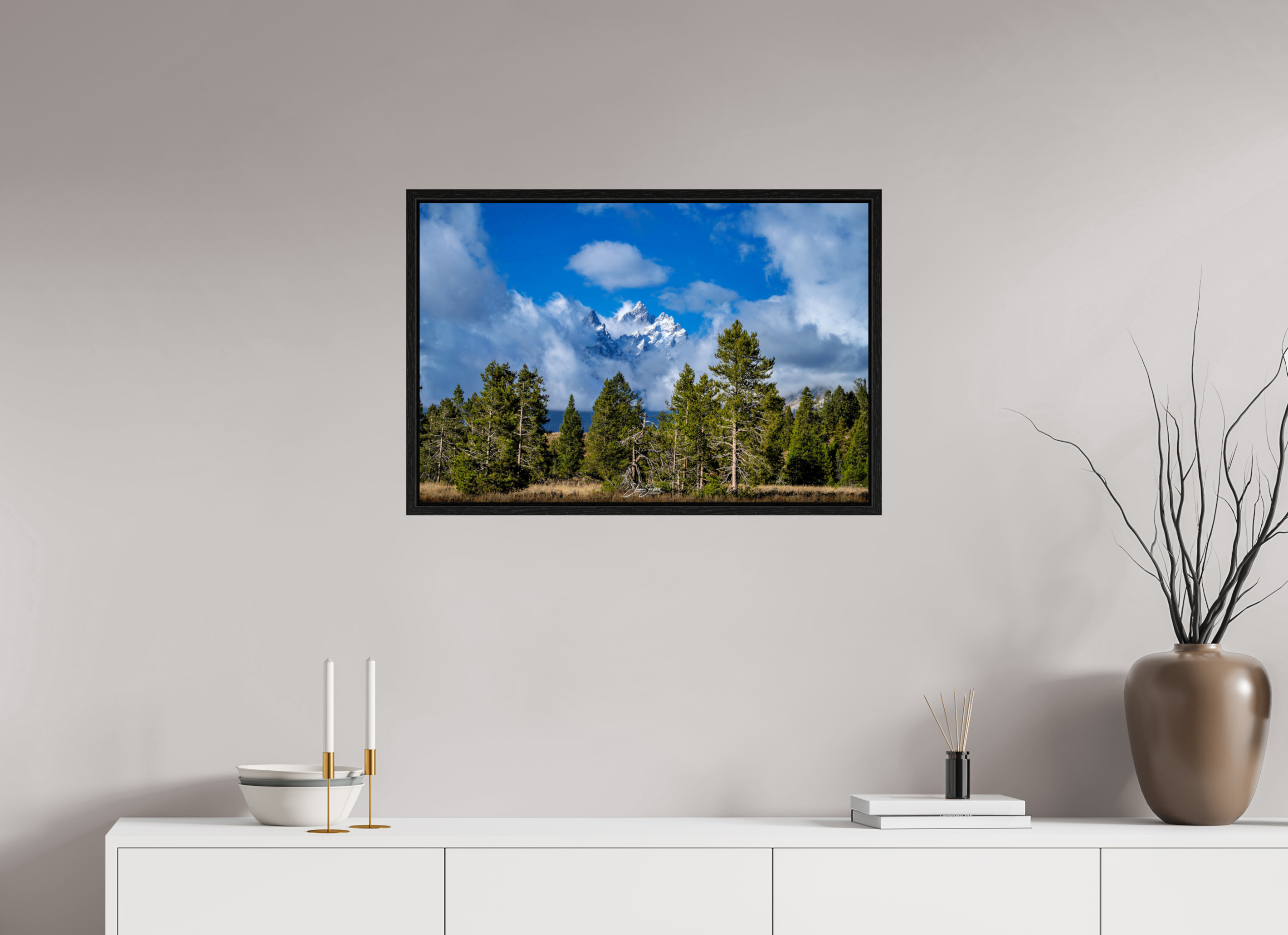 30 x 20″, Floater Frame A5