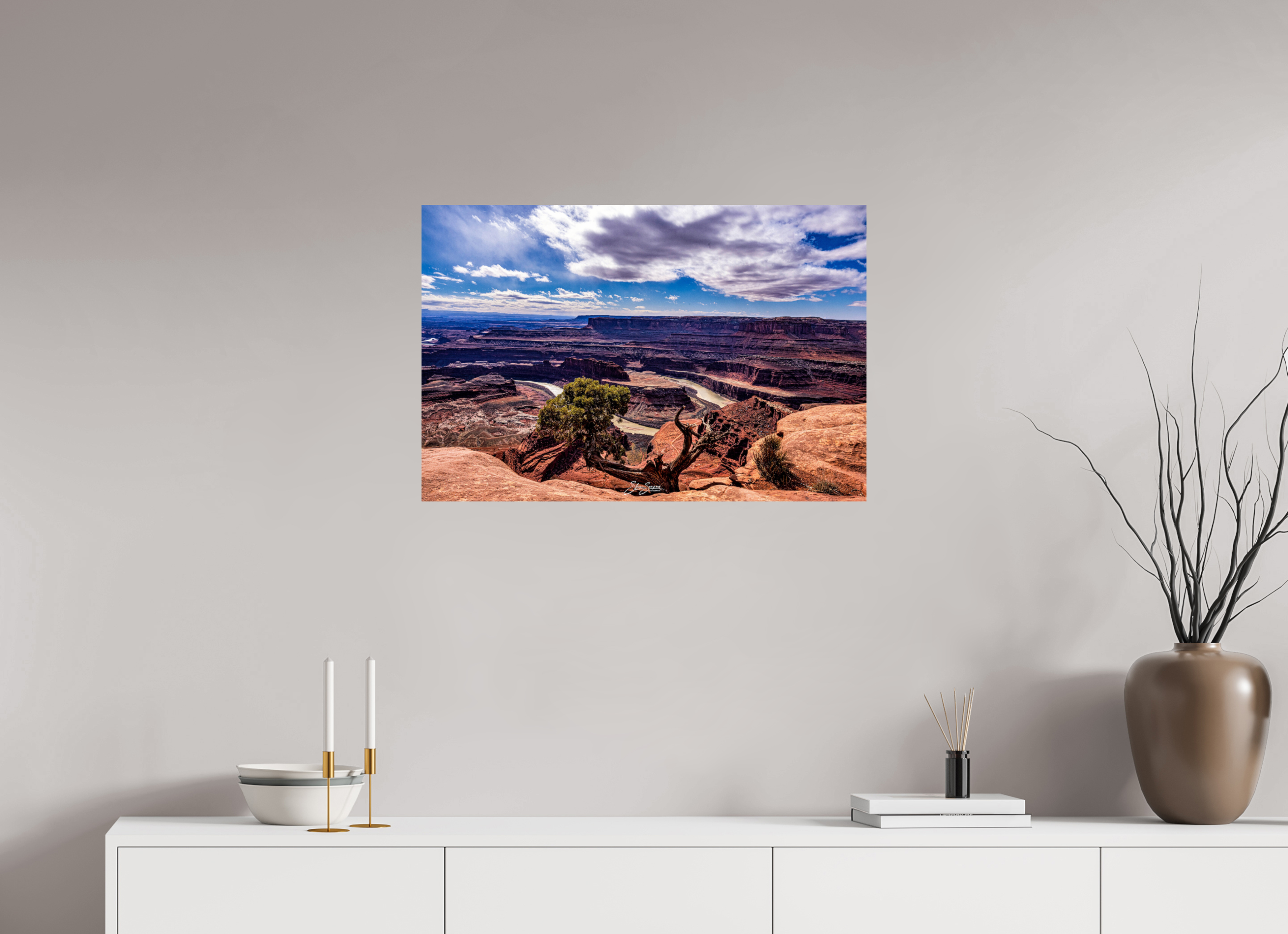 30 x 20″, Metal A29 Dead Horse Point