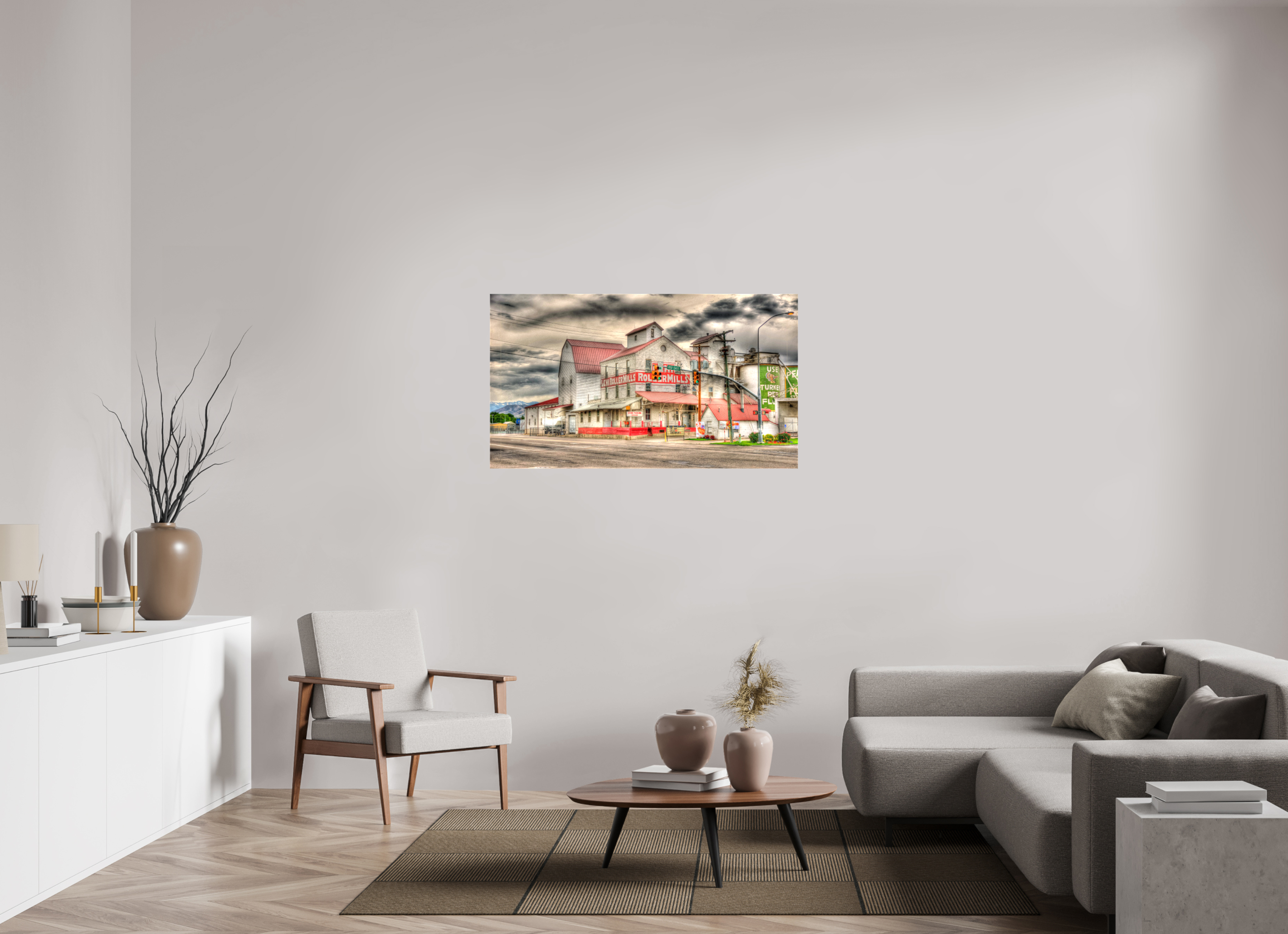 49 x 27.6″, Canvas Lehi Roller Mills