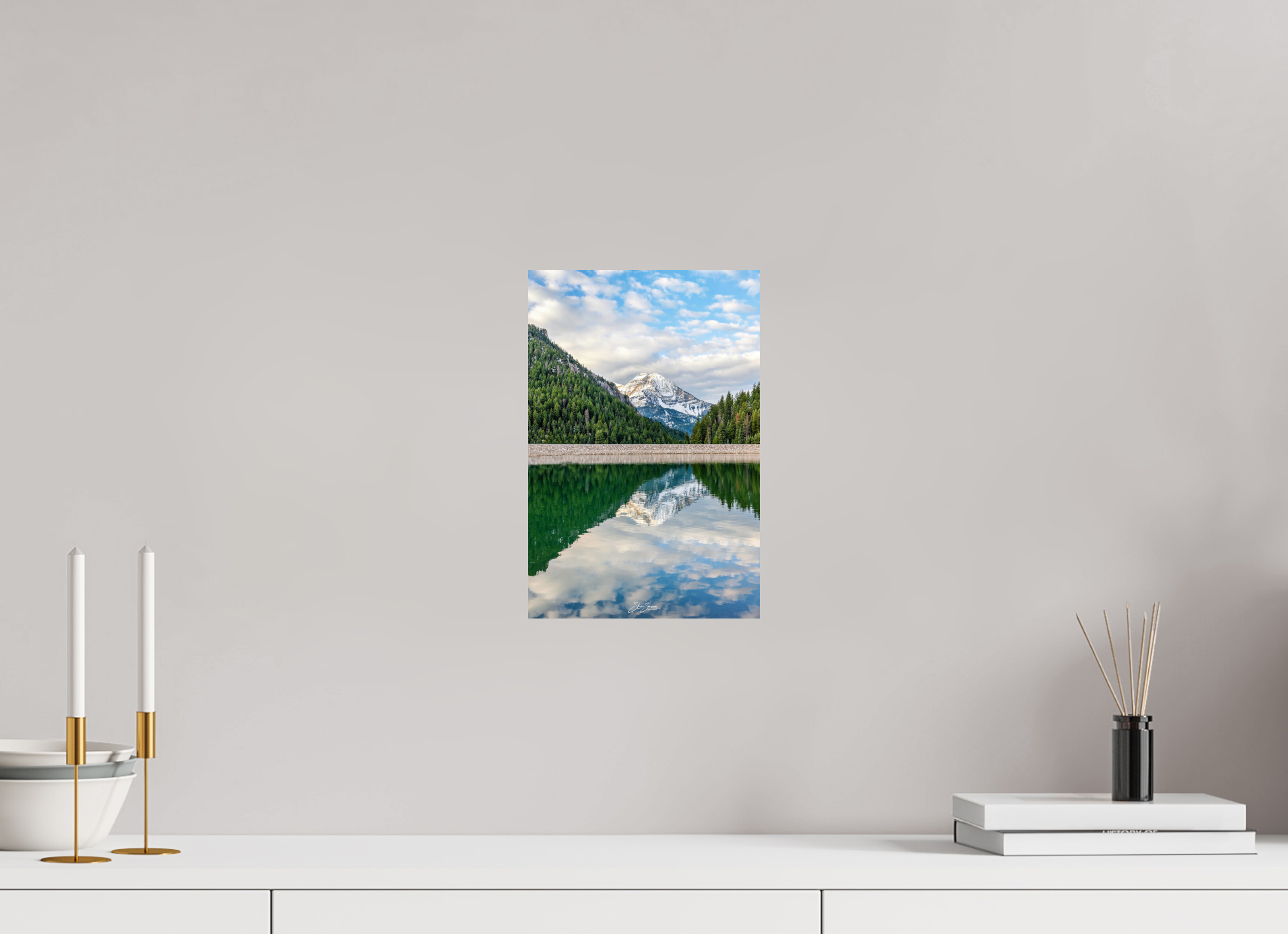 8 x 12″, Metal Mount Timpanogos