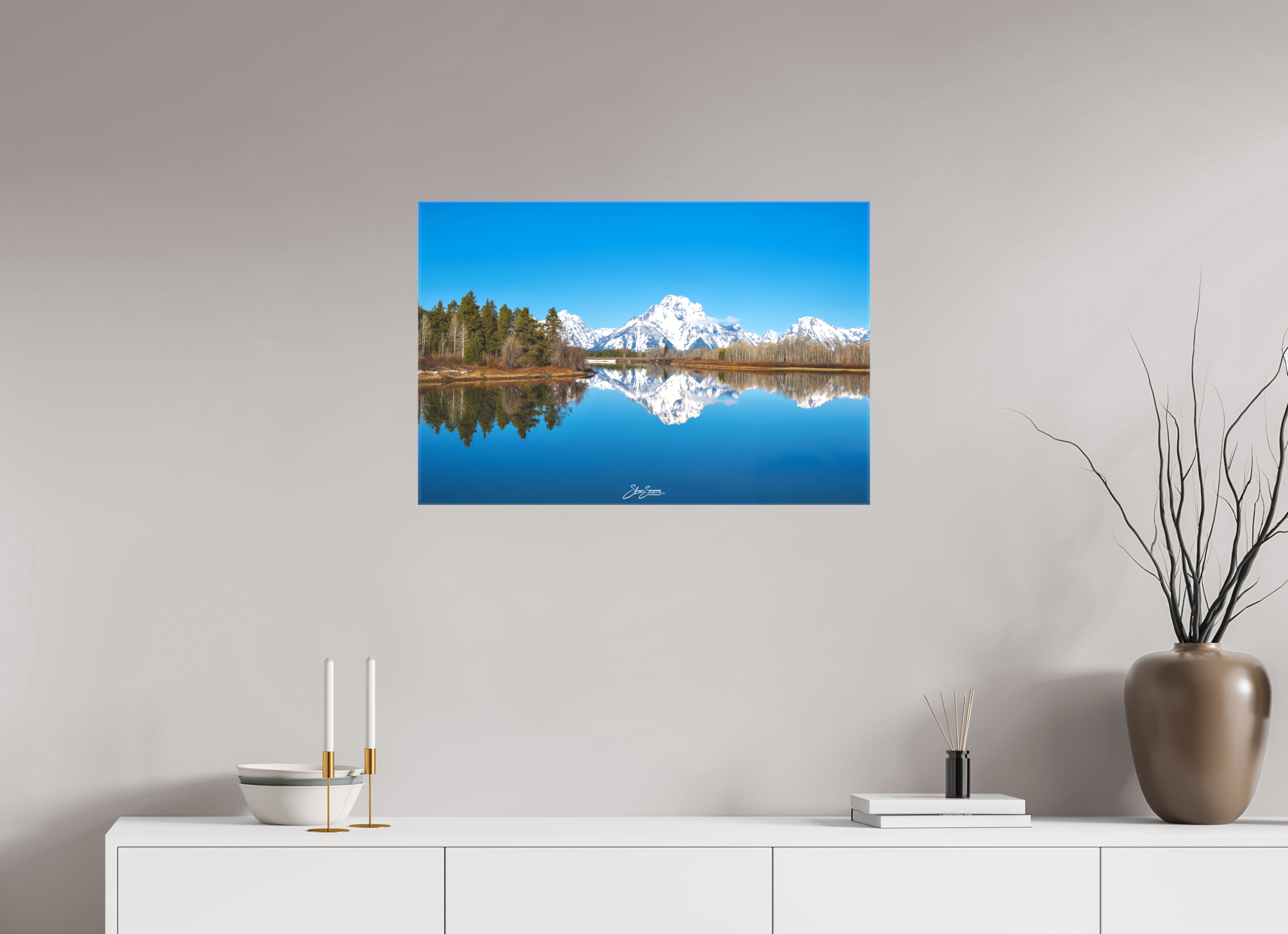 30 x 20″, Canvas Teton