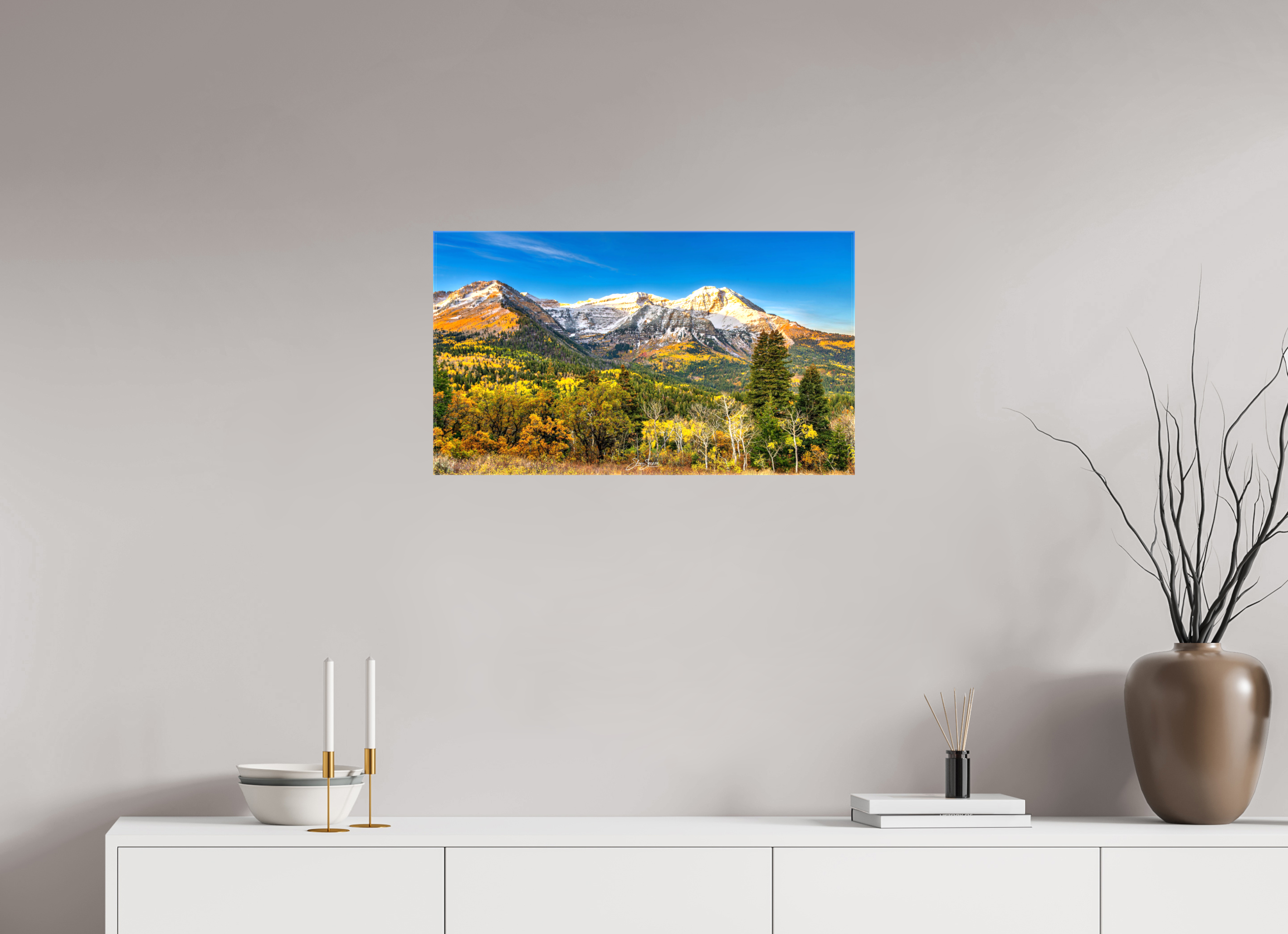 28 x 16″, Canvas Mount Timpanogos