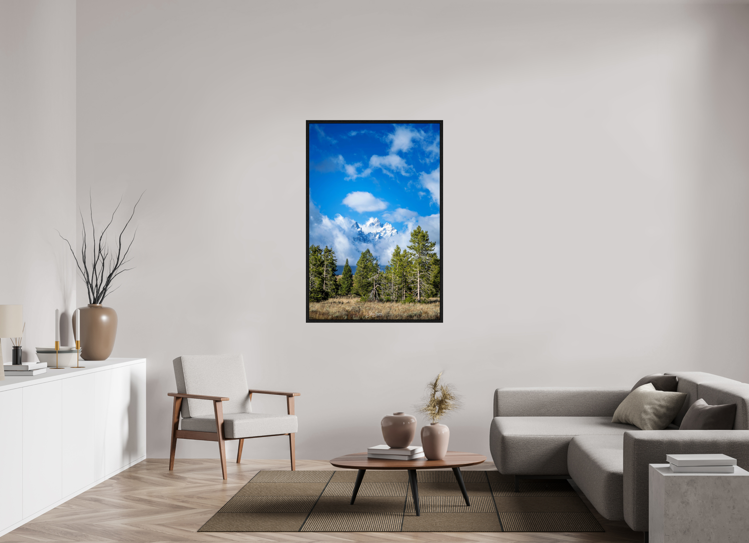 36 x 54″, Floater Frame A8