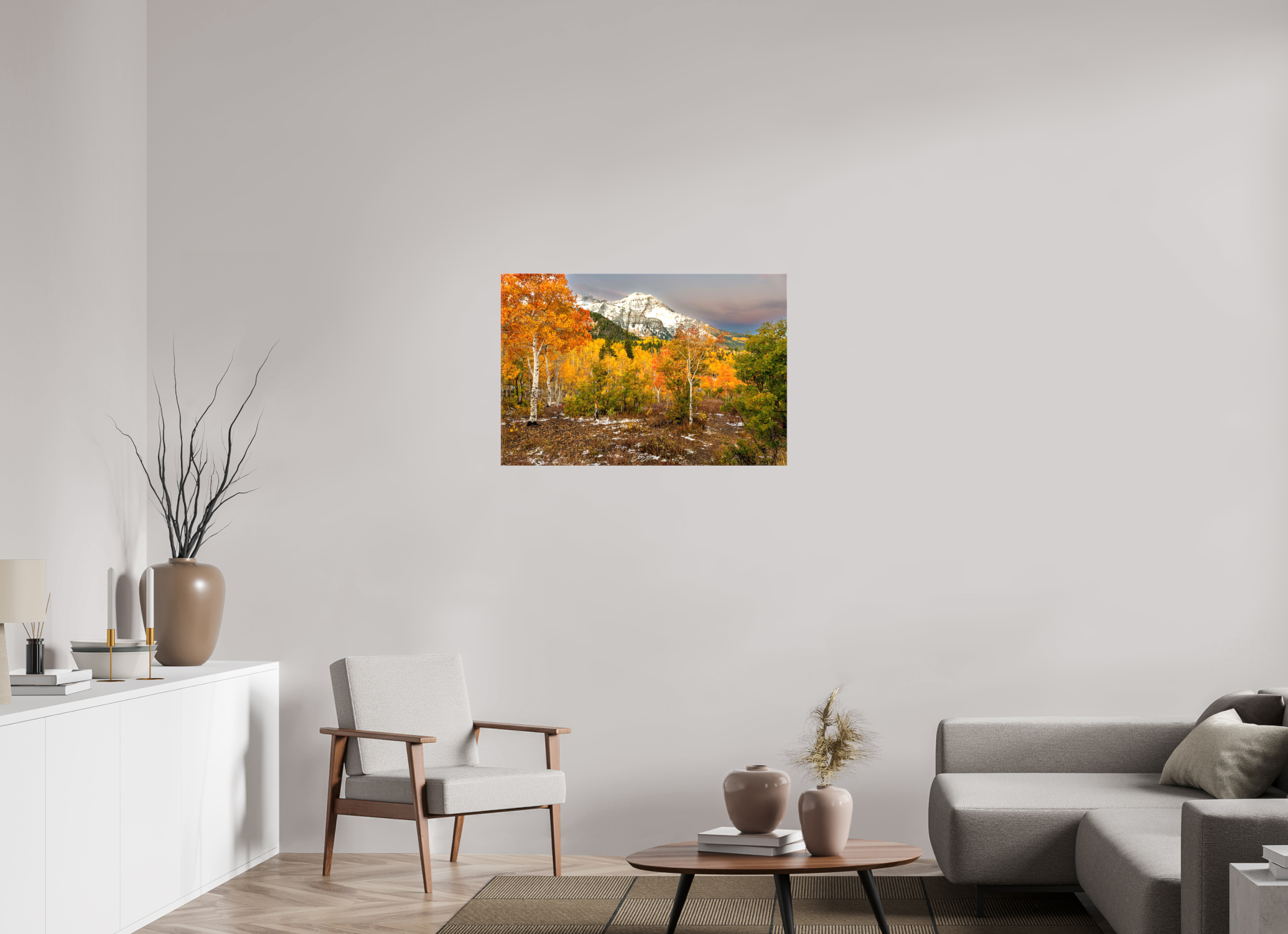 36 x 24″, Canvas Timp Fall Gold