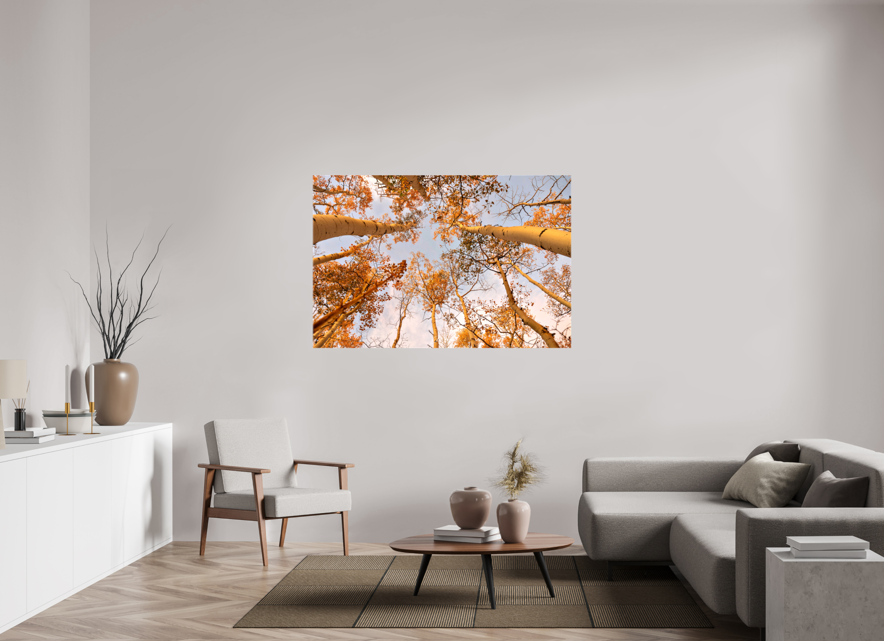 60 x 40″, Canvas aspen