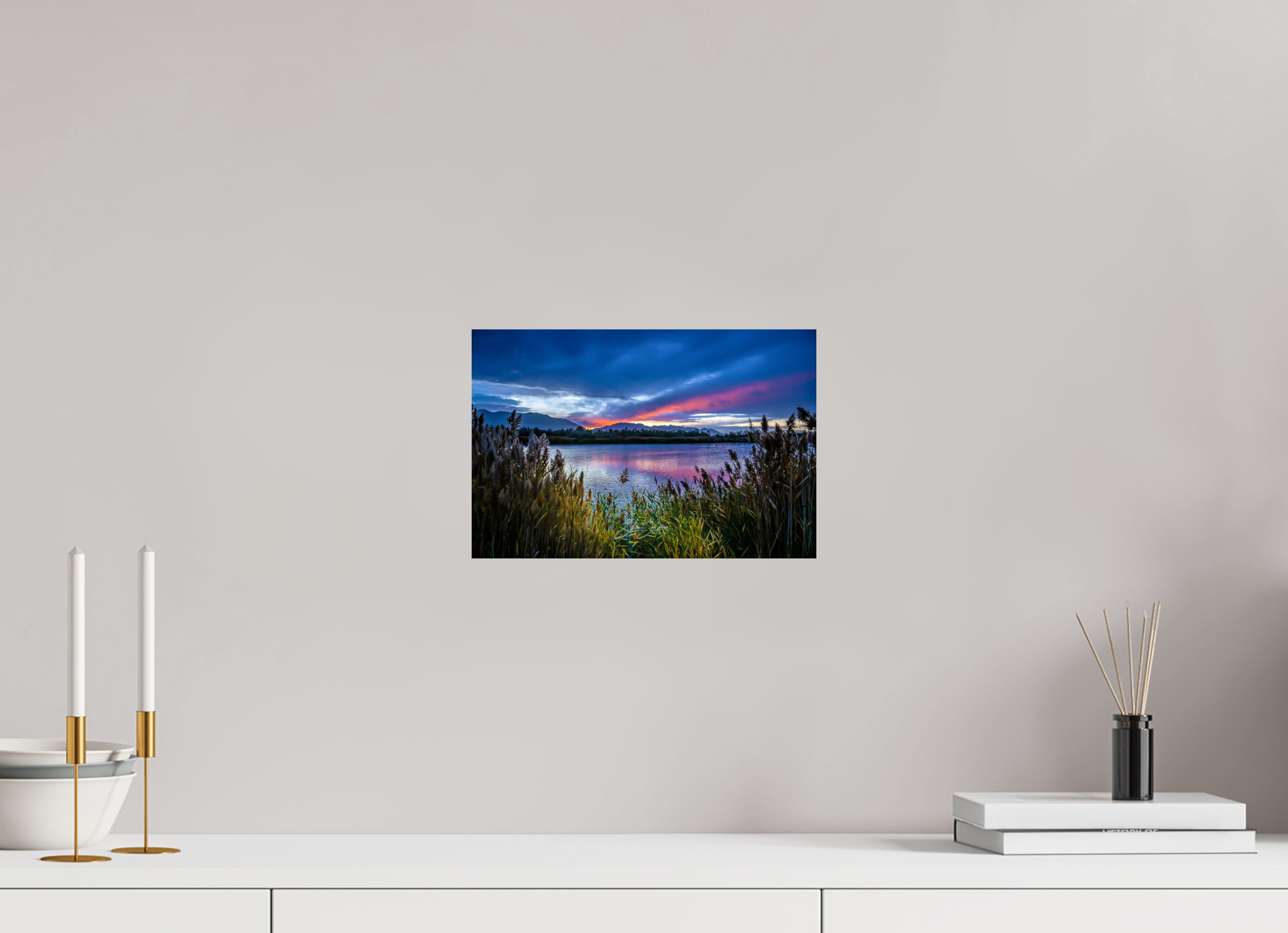 12 x 8″, Photo Print On Fuji Crystal DP II The pond