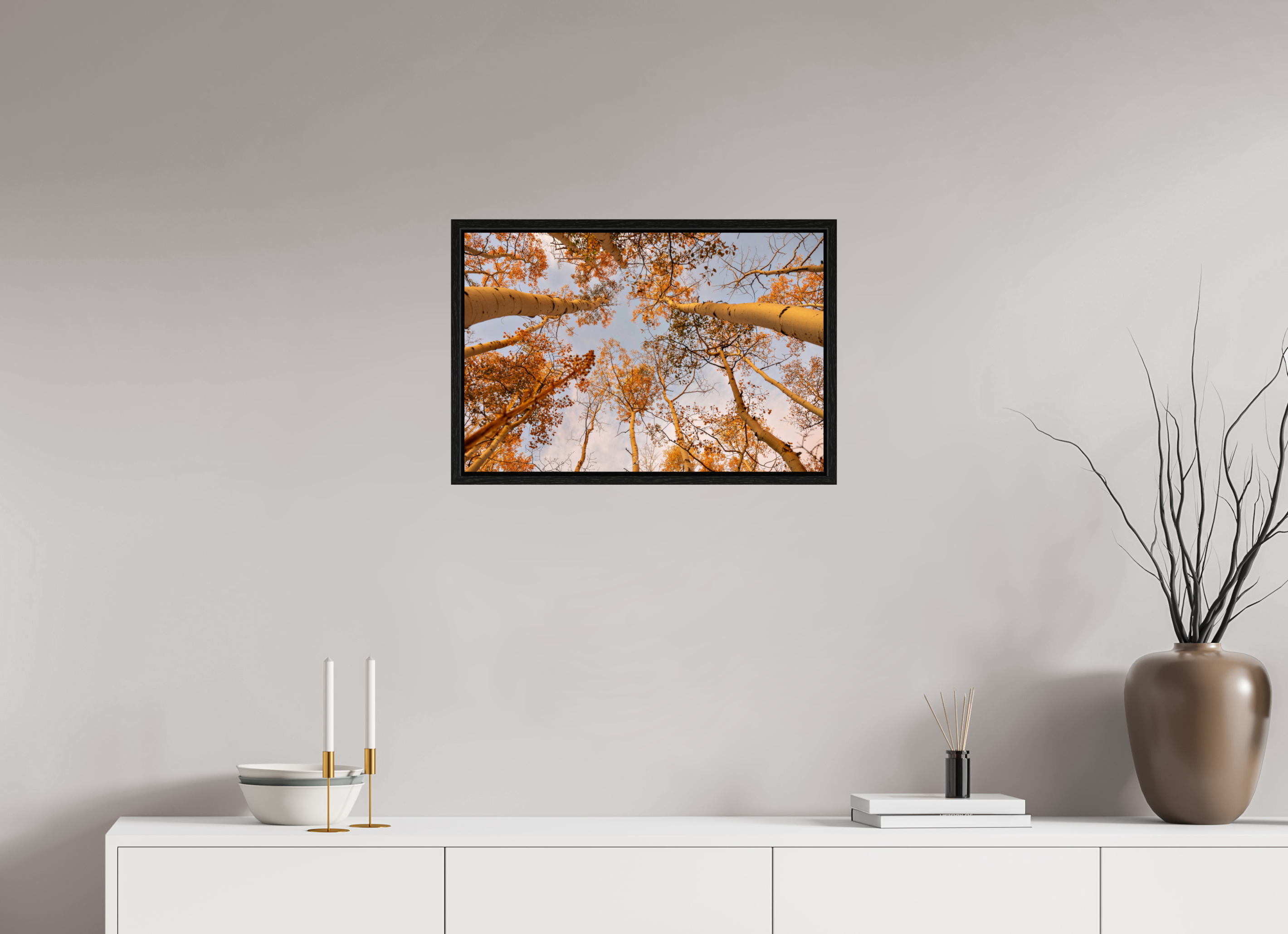 24 x 16″, Floater Frame aspen