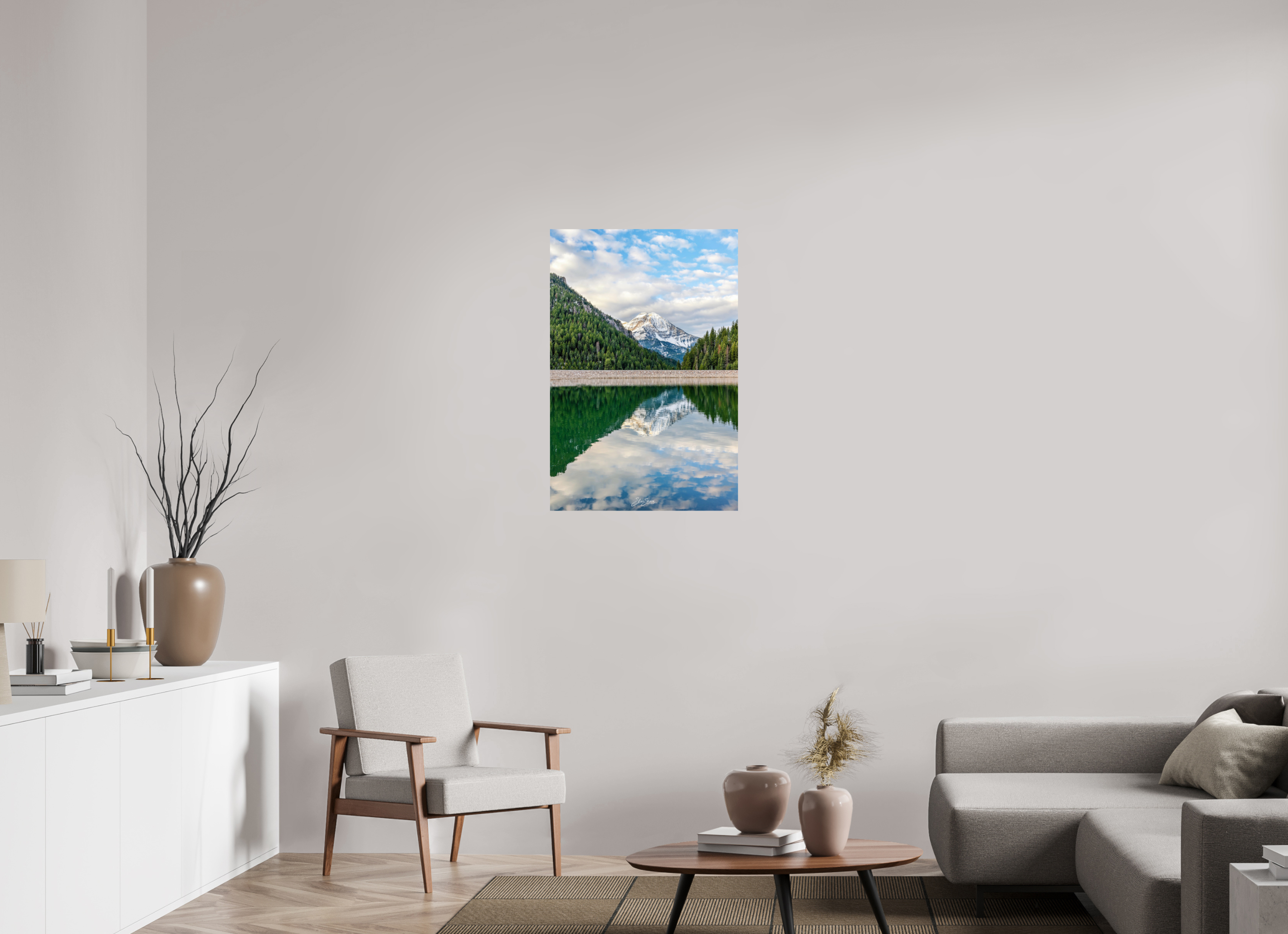 24 x 36″, Photo Print On Fuji Crystal DP II Mount Timpanogos