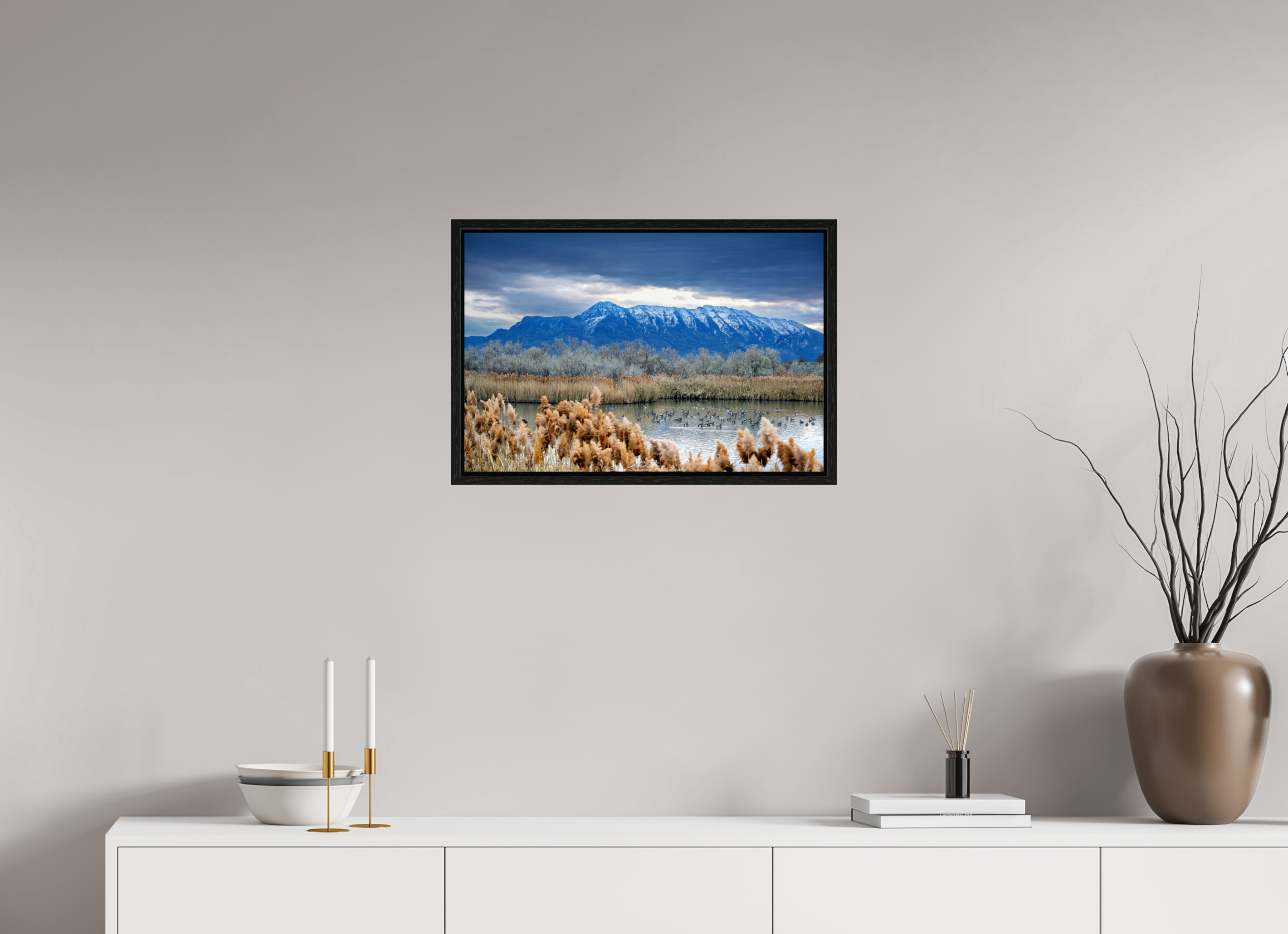 24 x 16″, Floater Frame Timp