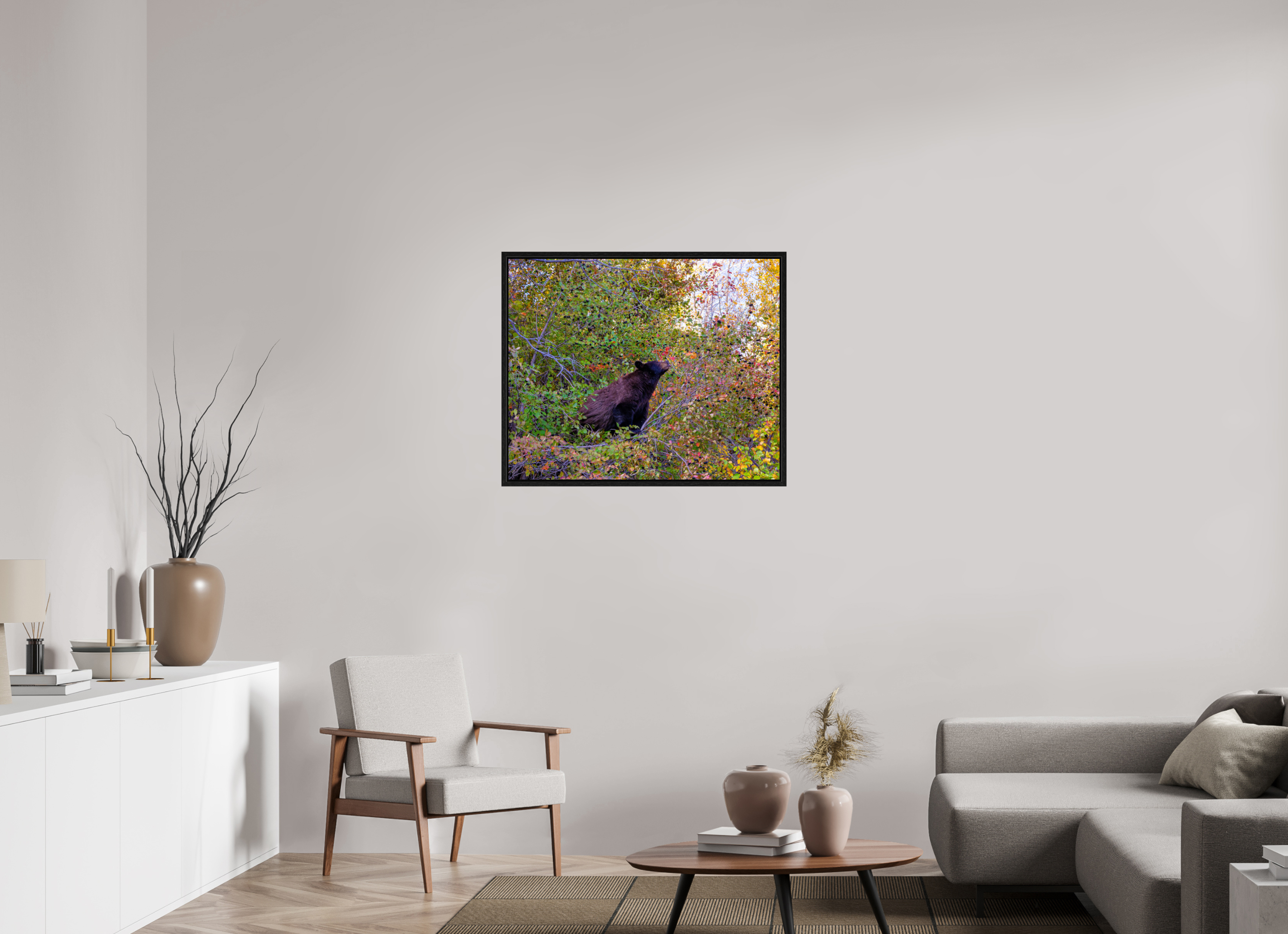 34.4 x 28″, Floater Frame B1