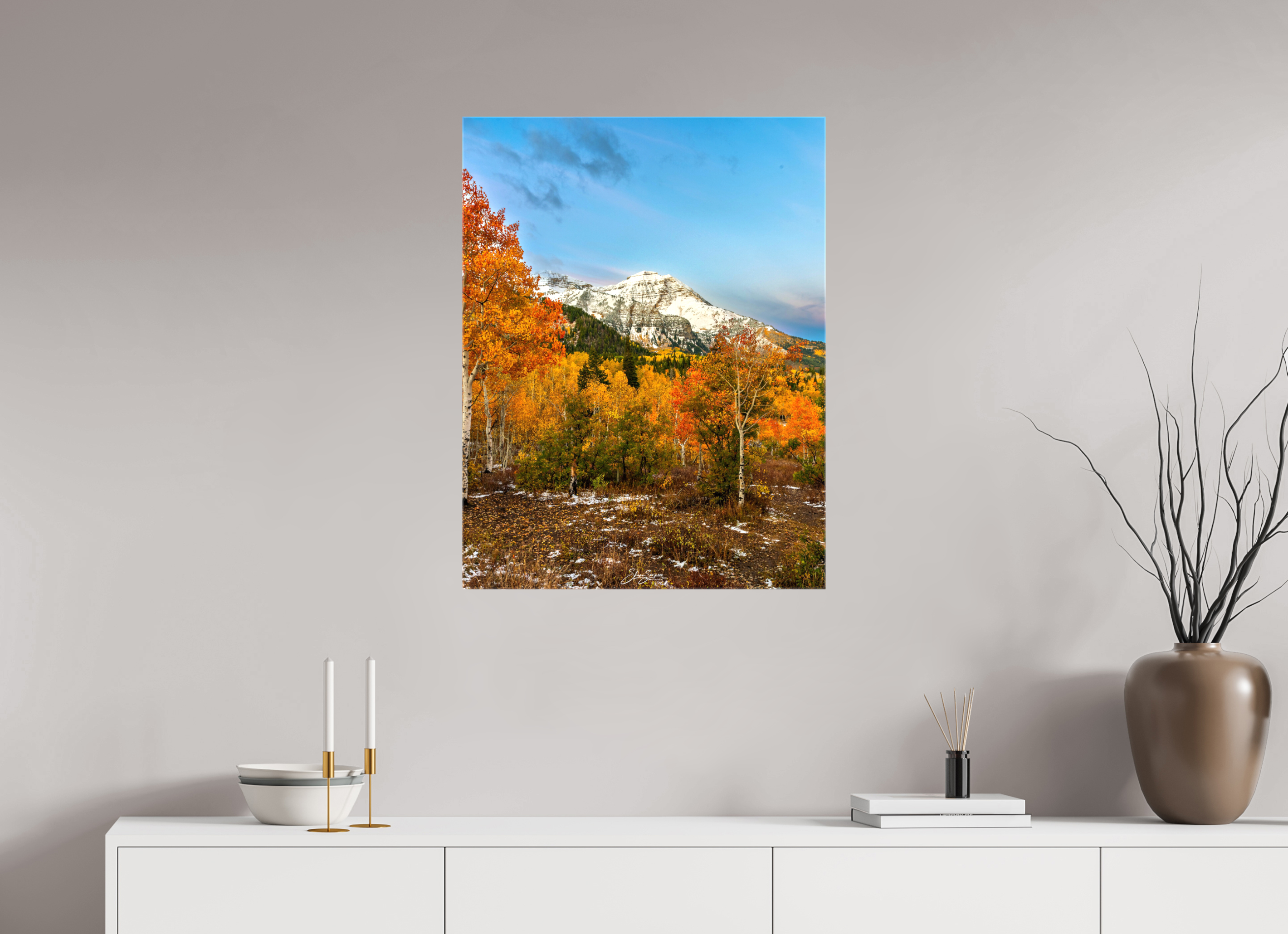 24 x 31.4″, Canvas Timp Fall