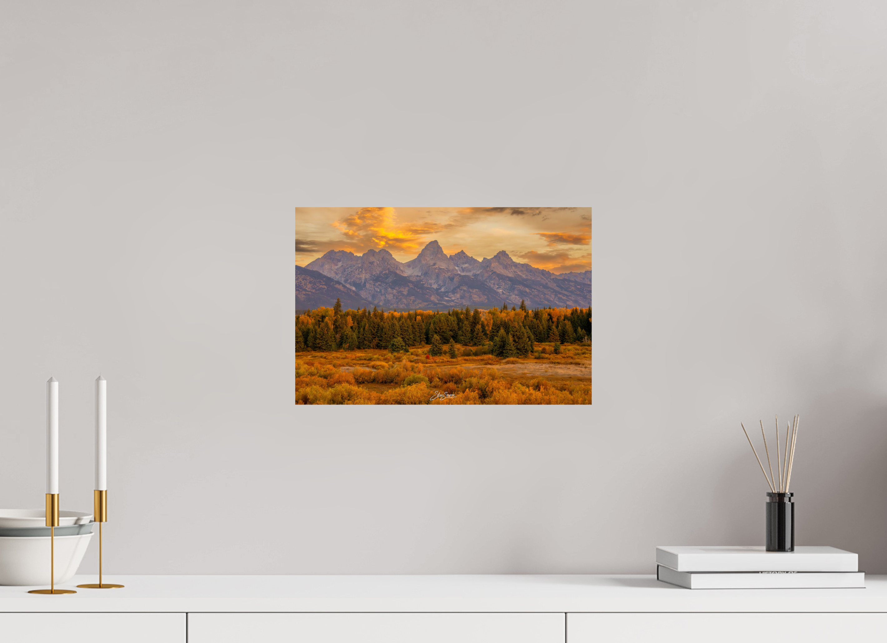 15 x 10″, Photo Print On Fuji Crystal DP II A1 Teton Gold