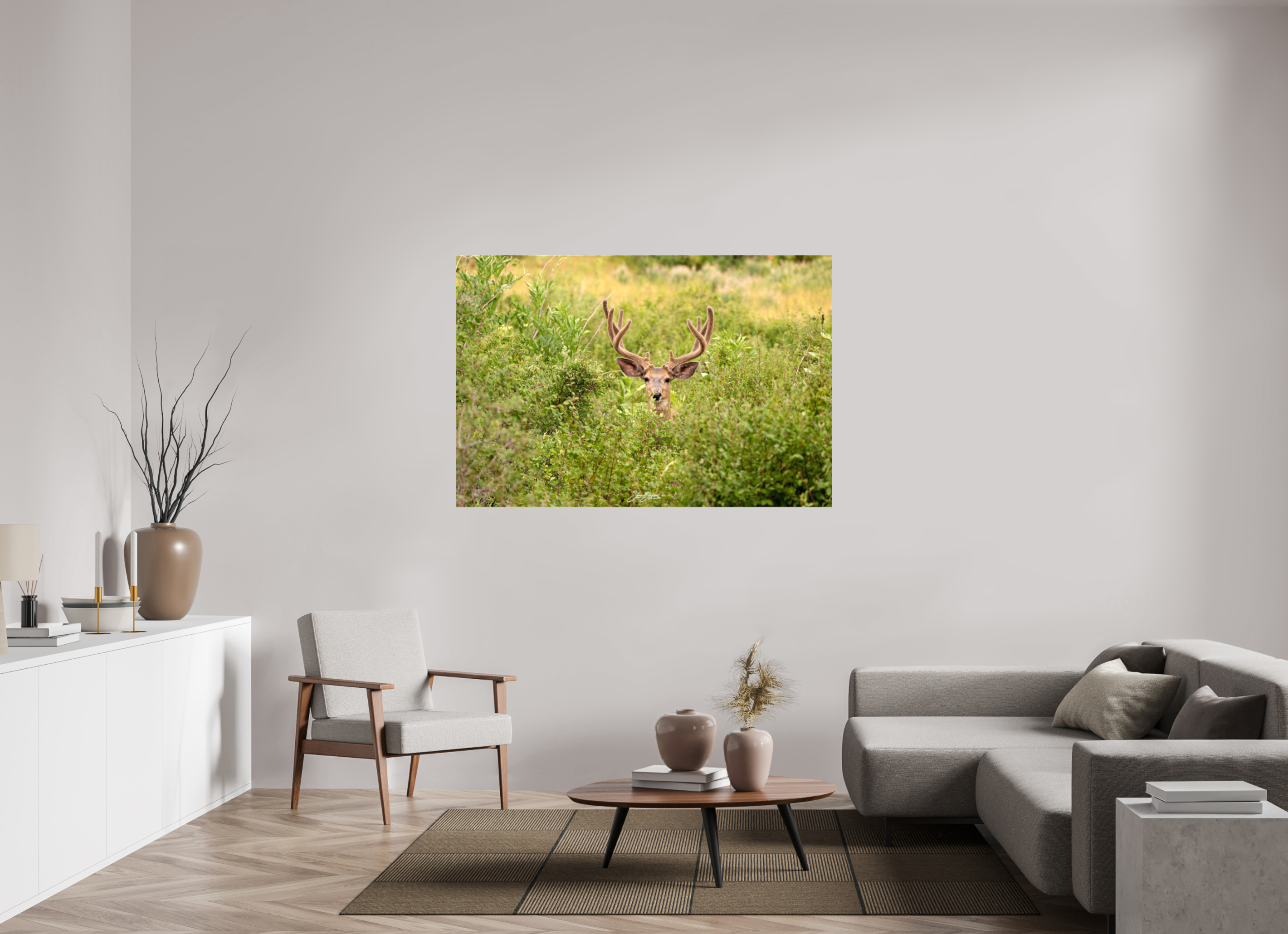 60 x 40″, Canvas Deer