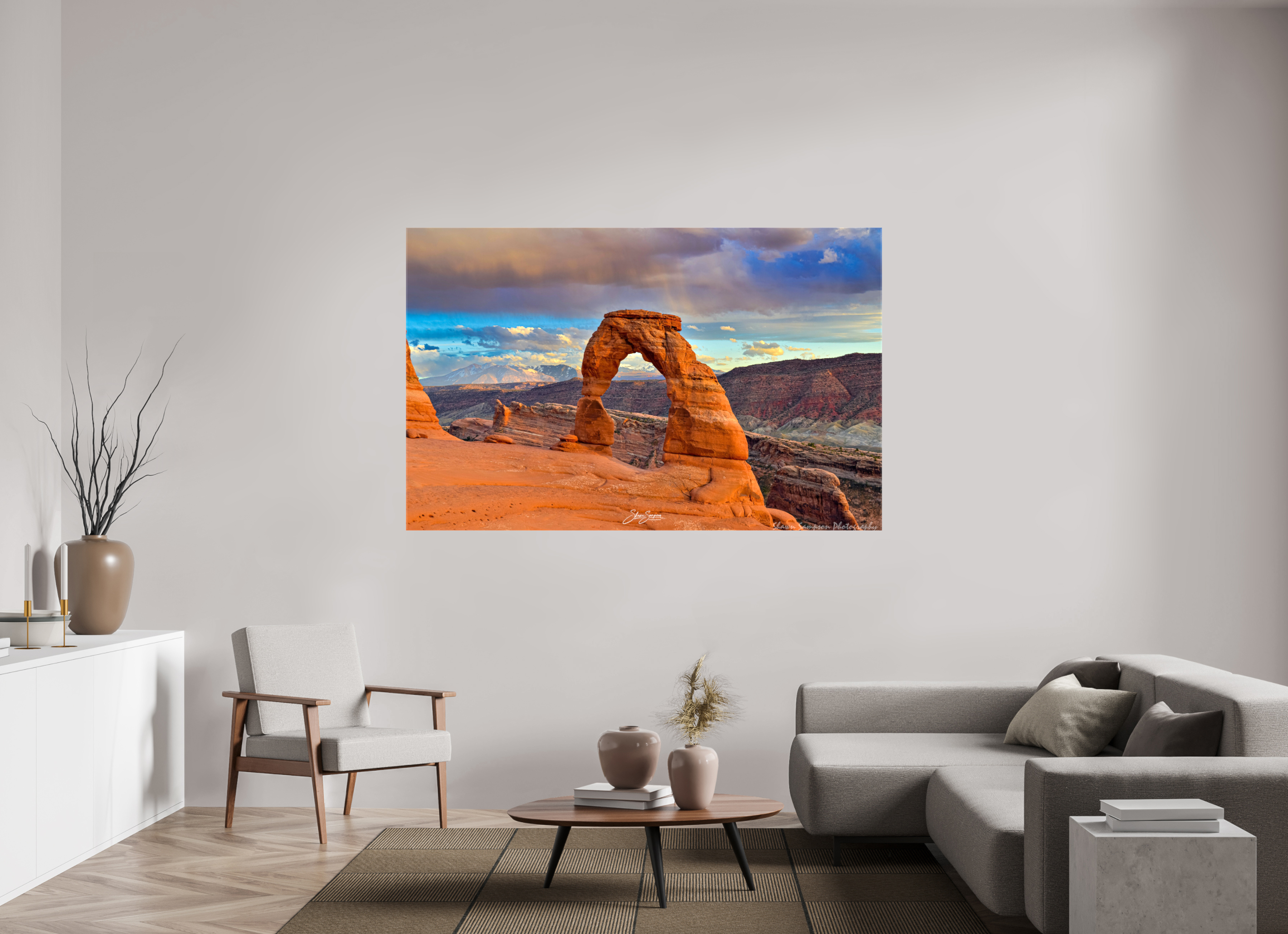 74.1 x 47″, Canvas Arches