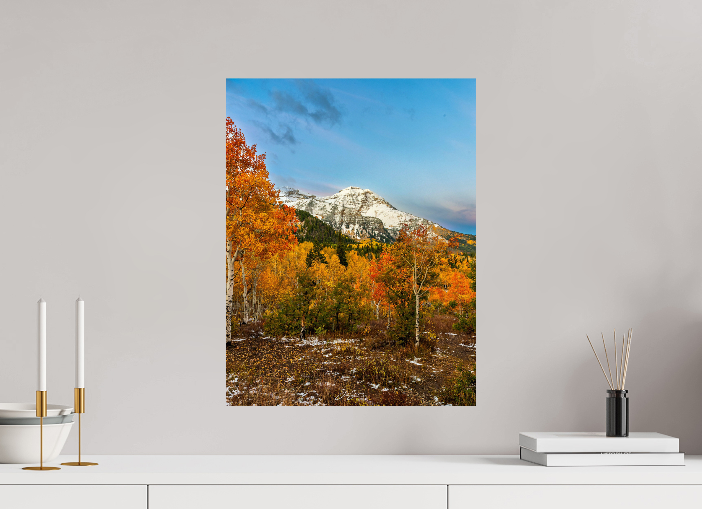 16 x 20.9″, Photo Print On Fuji Crystal DP II Timp Fall