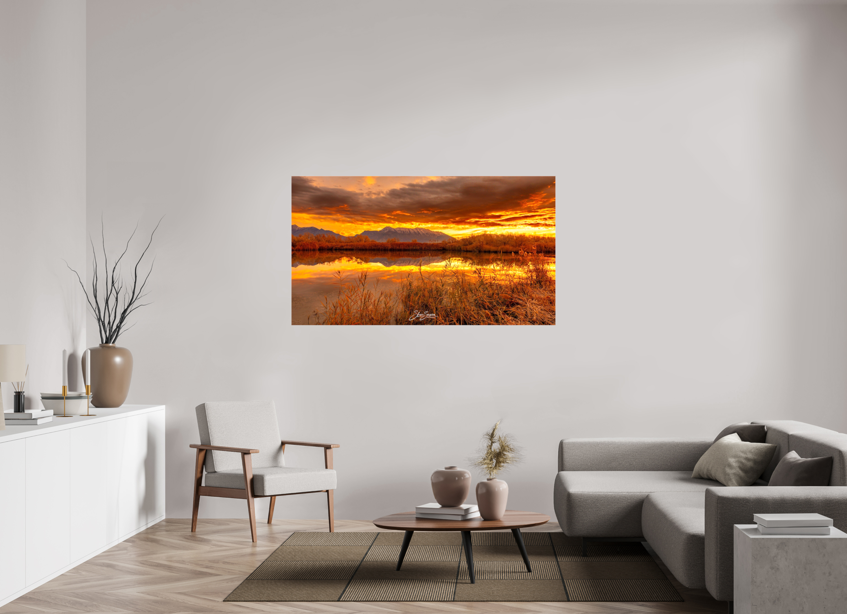 64 x 36″, Canvas Golden Morning