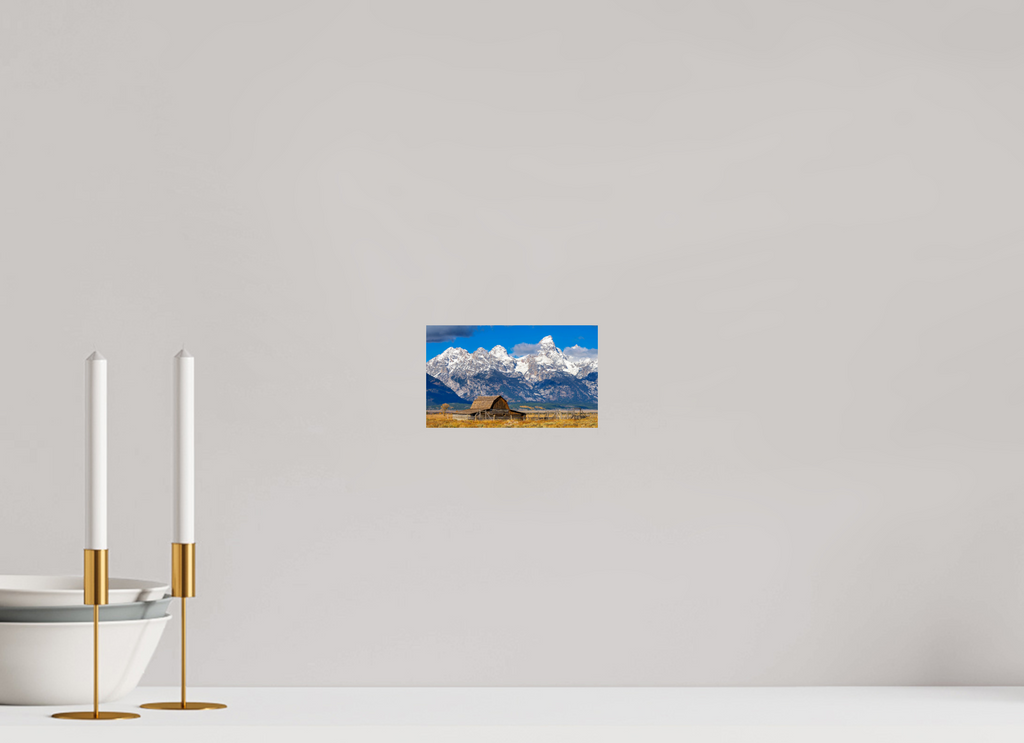 6.7 x 4″, Photo Print On Fuji Crystal DP II Tetons