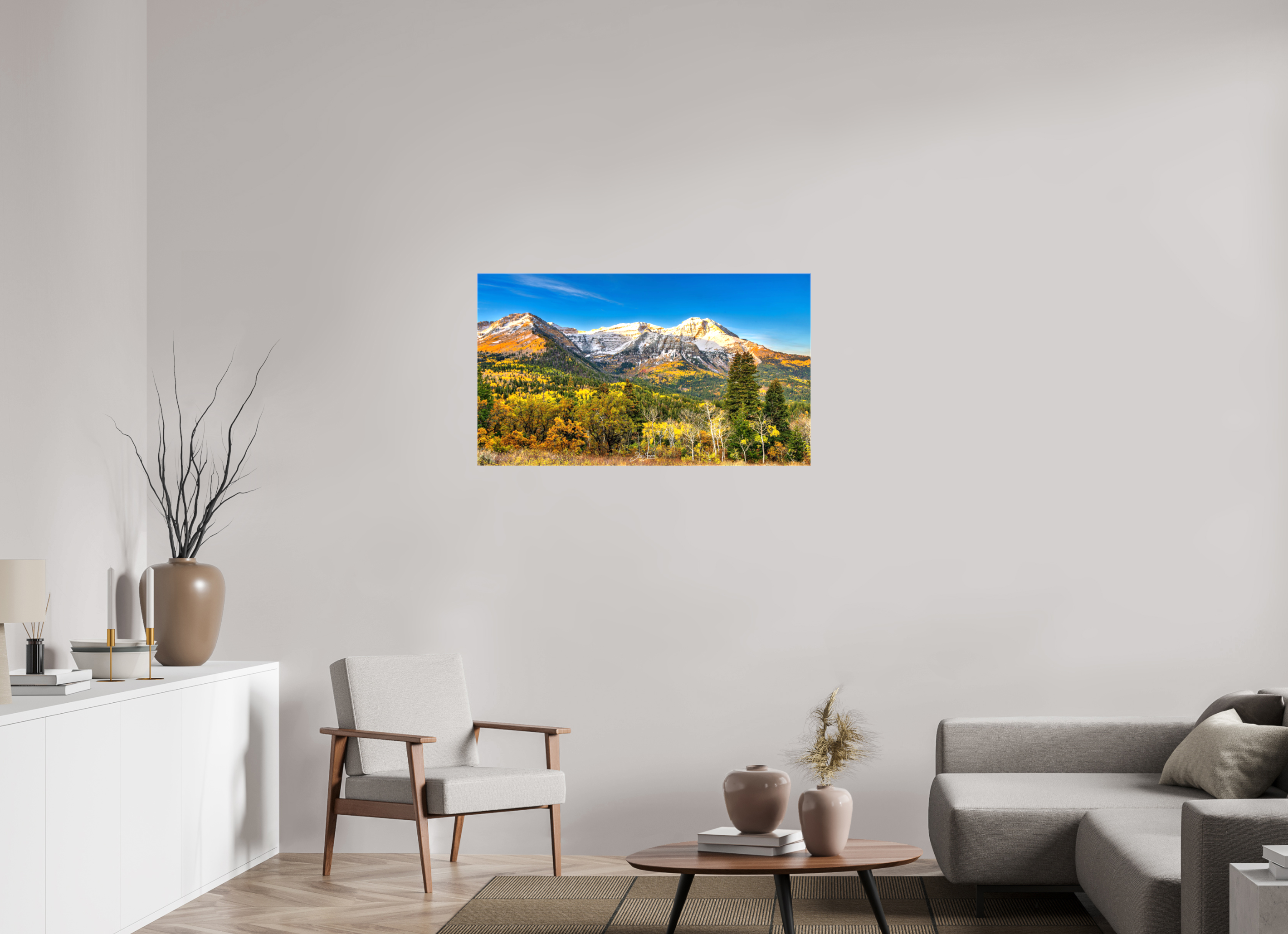 42 x 24″, Canvas Mount Timpanogos