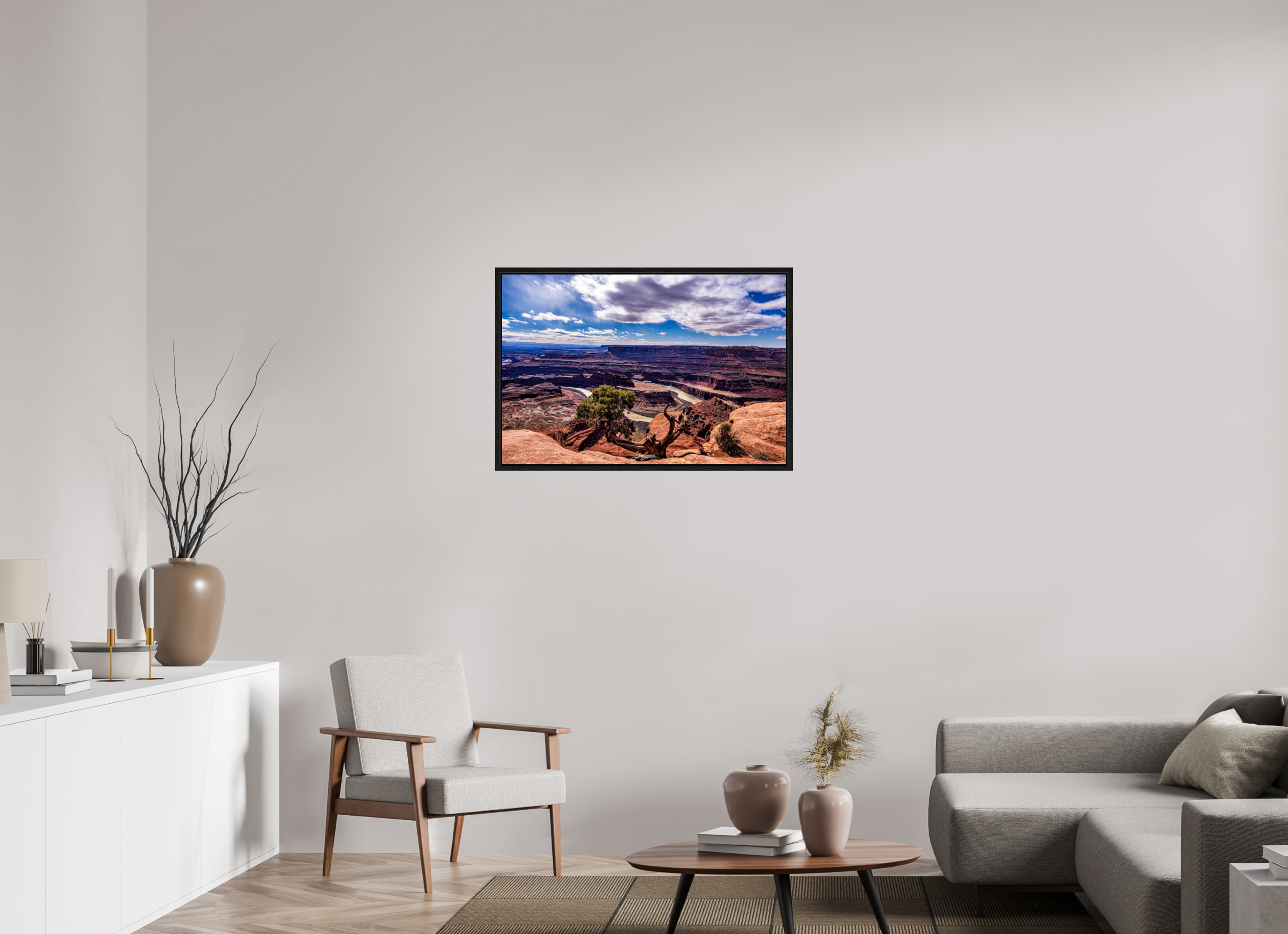36 x 24″, Floater Frame A29 Dead Horse Point