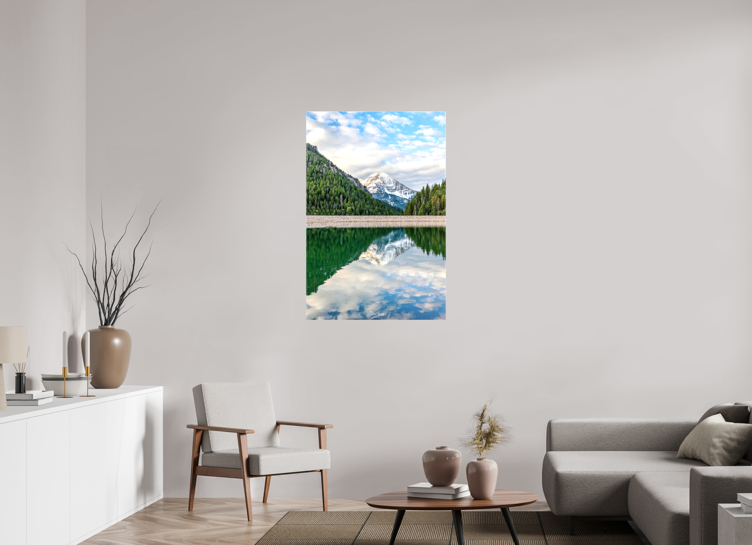 30 x 45″, Canvas Mount Timpanogos