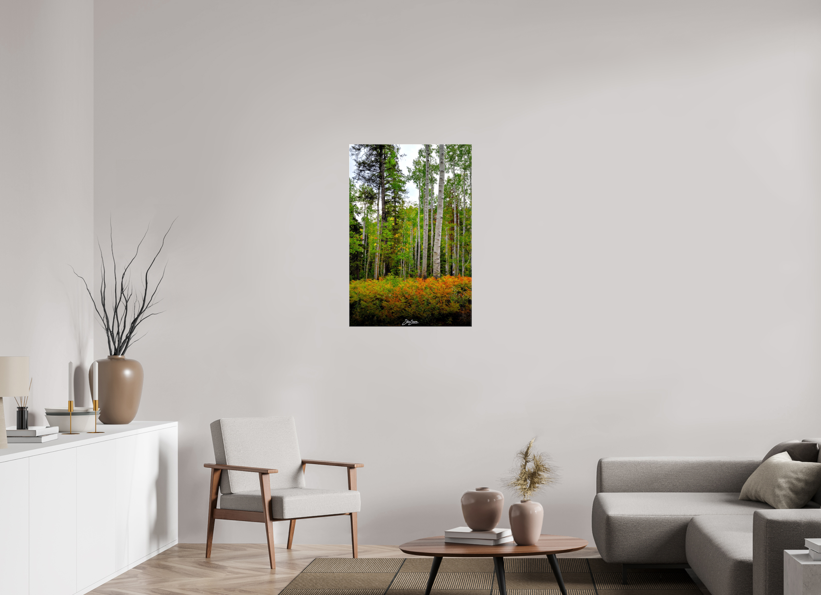 24 x 36″, Canvas aspen