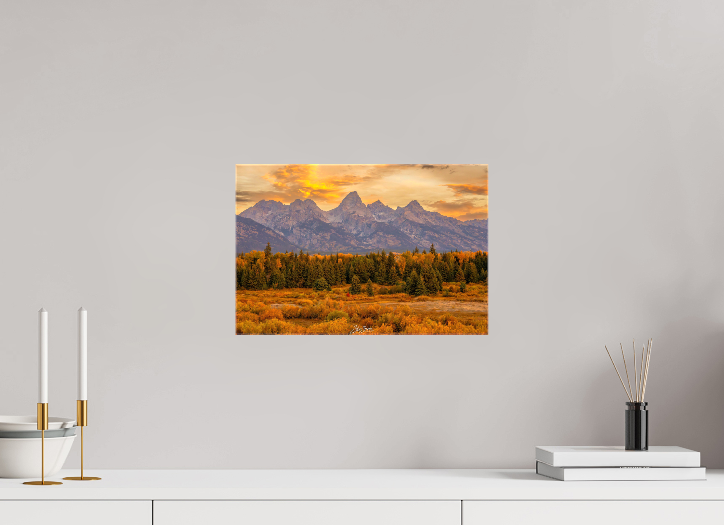 15 x 10″, Canvas A1 Teton Gold