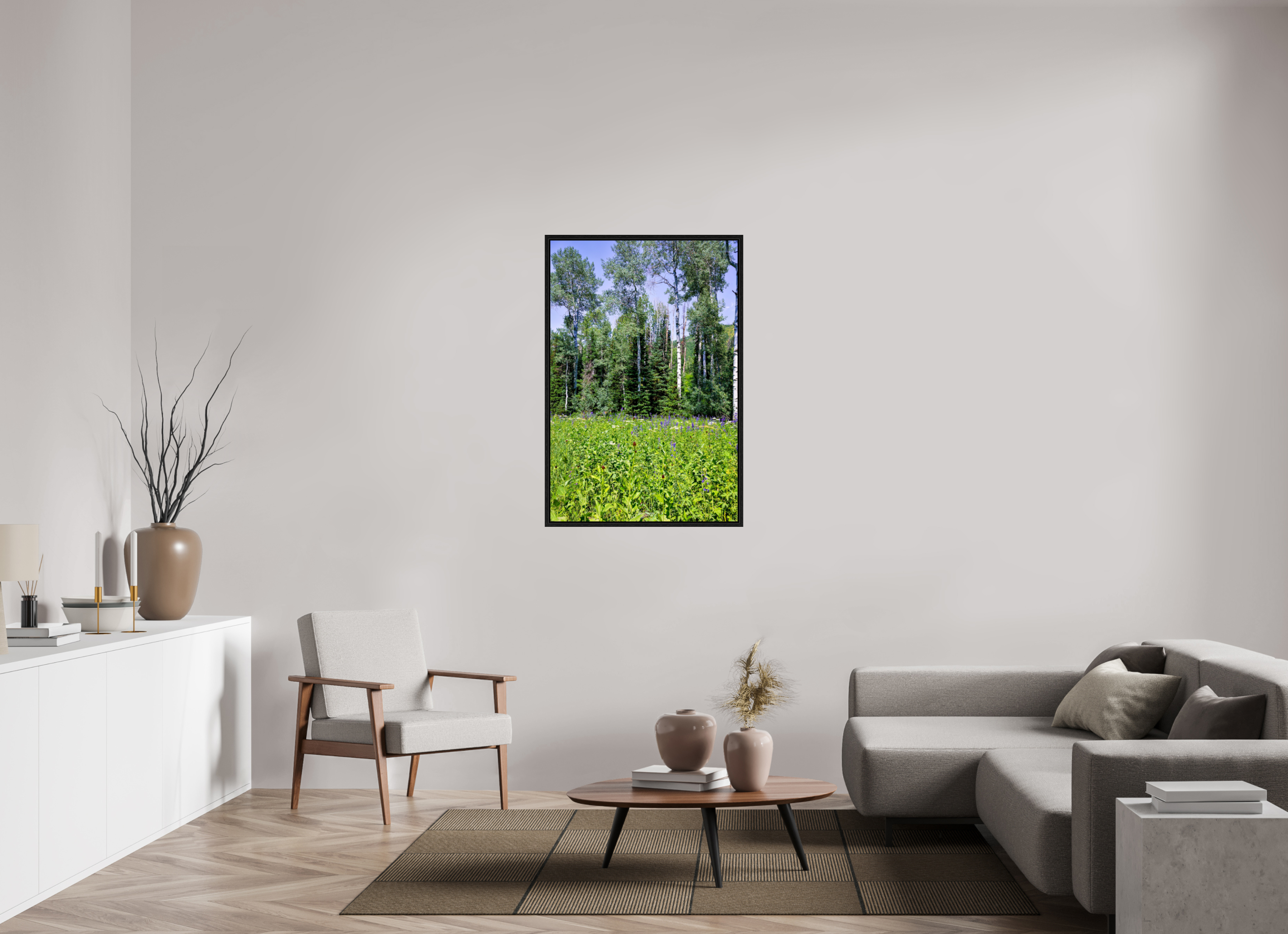 30 x 45″, Floater Frame A52