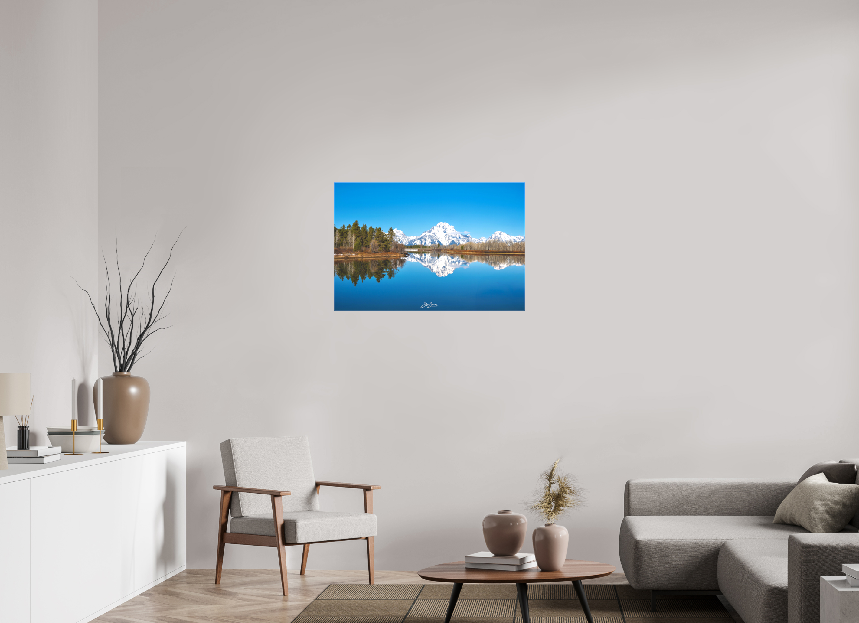 36 x 24″, Canvas Teton