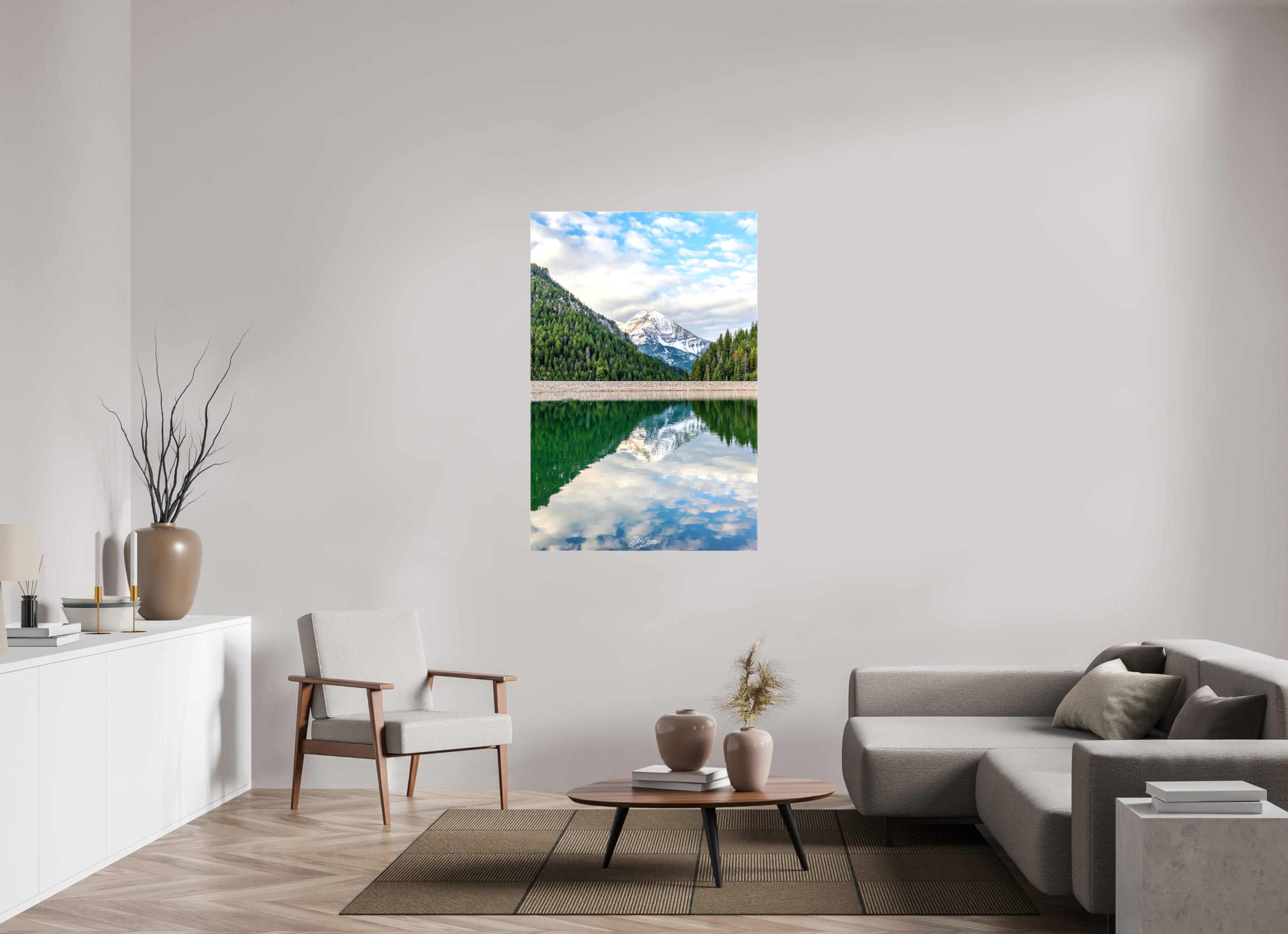 36 x 54″, Canvas Mount Timpanogos