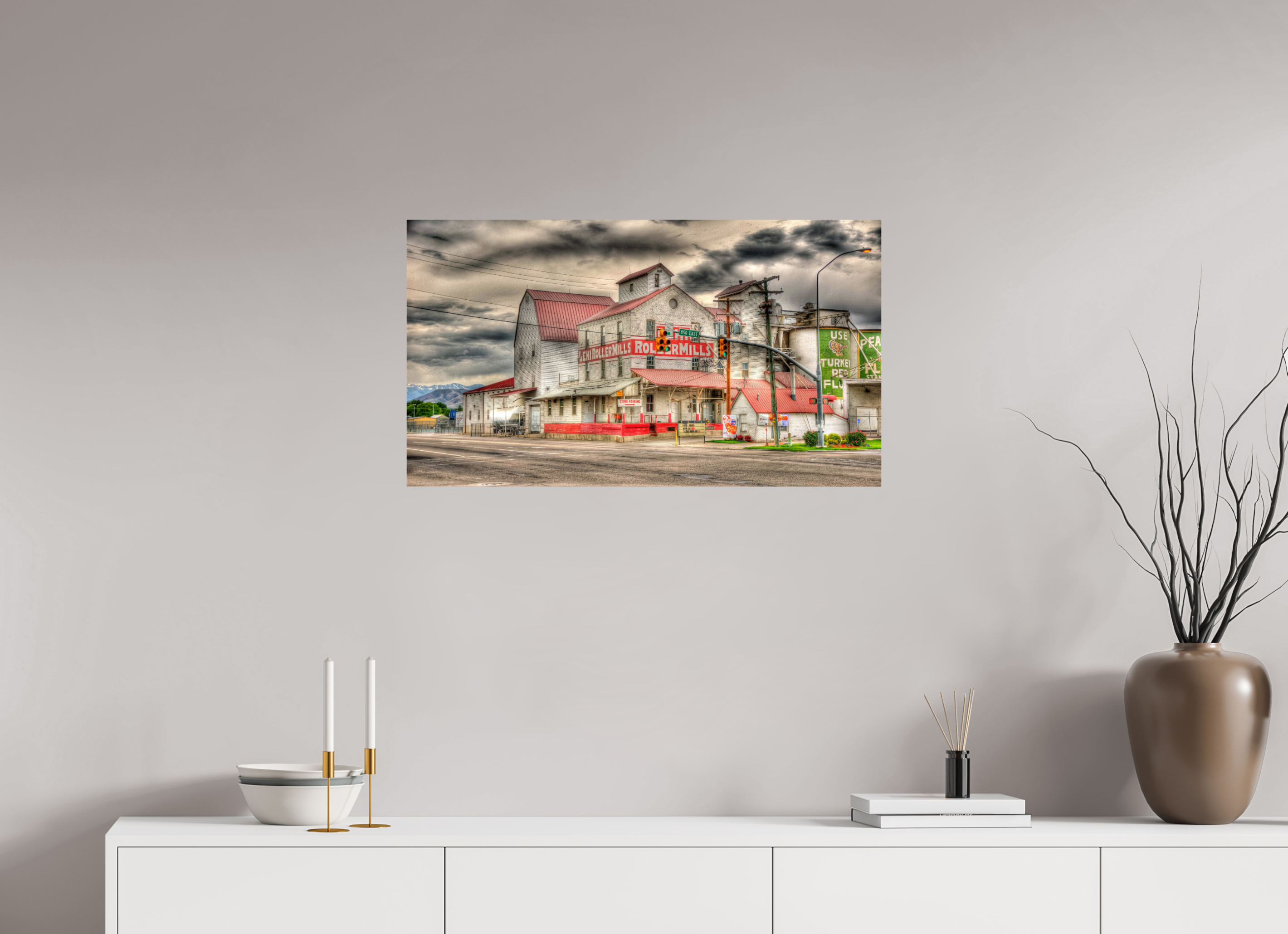 32 x 18″, Metal Lehi Roller Mills