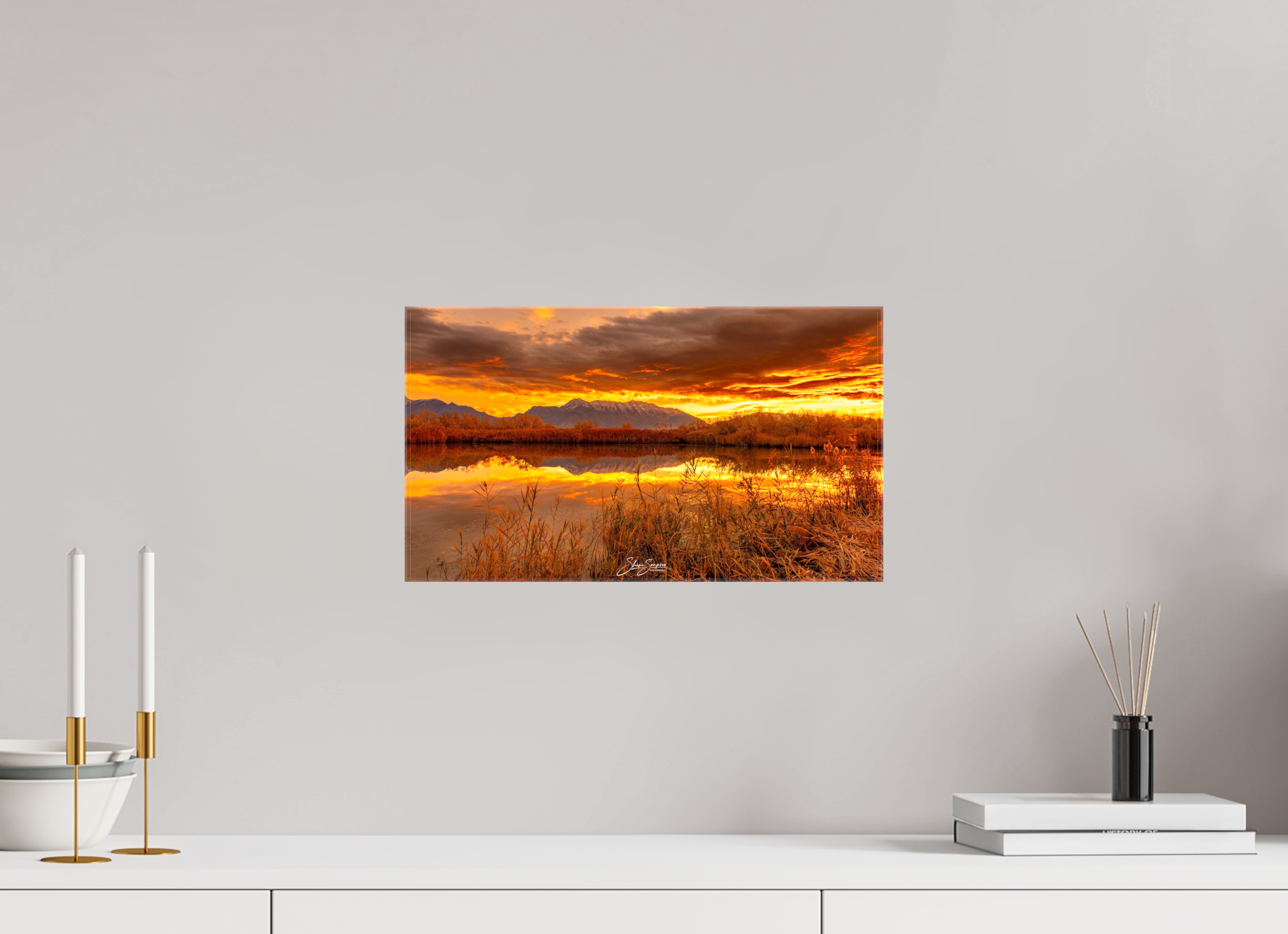 16 x 9″, Canvas Golden Morning