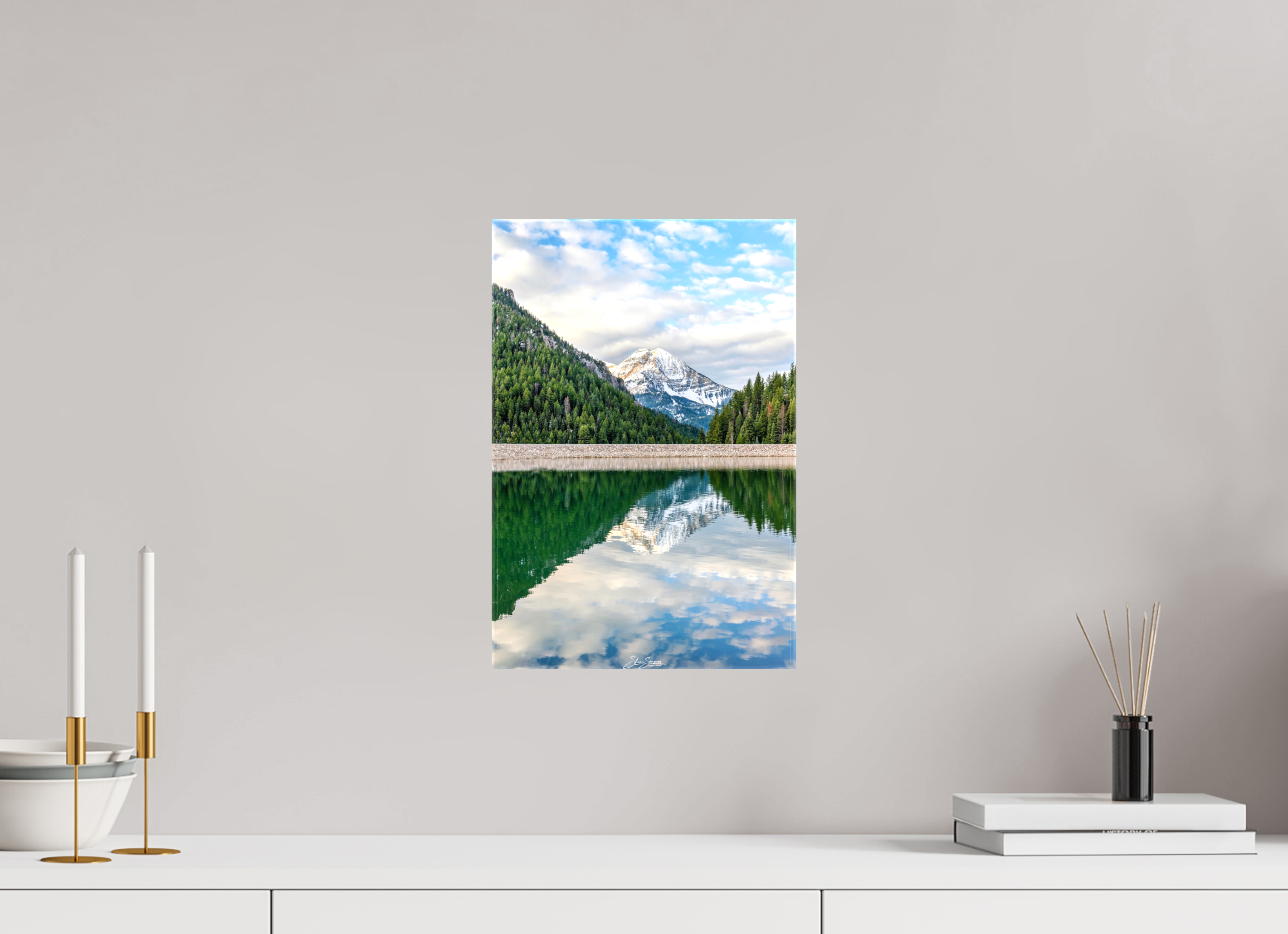 10 x 15″, Canvas Mount Timpanogos