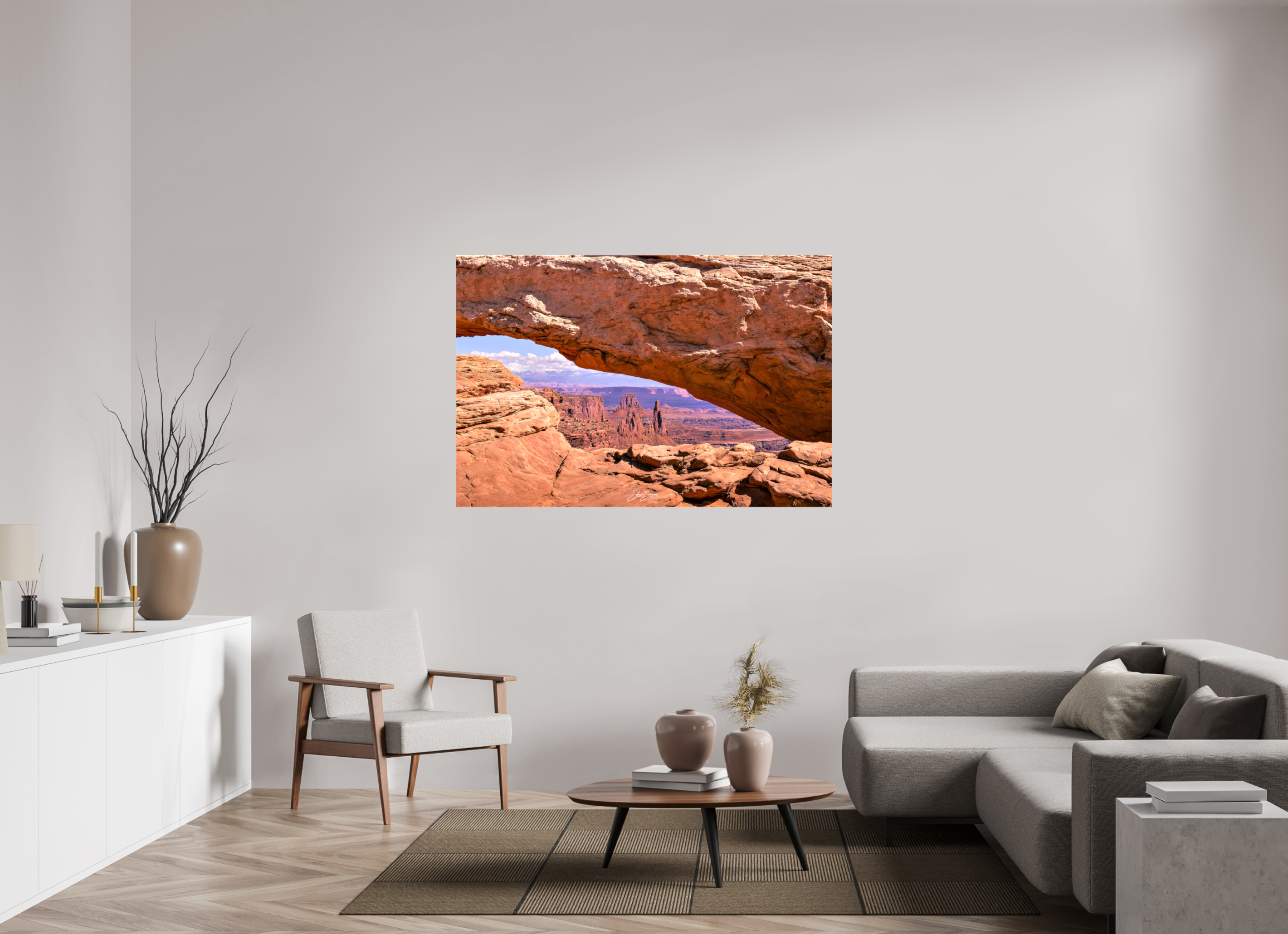 60 x 40″, Canvas Red Rock