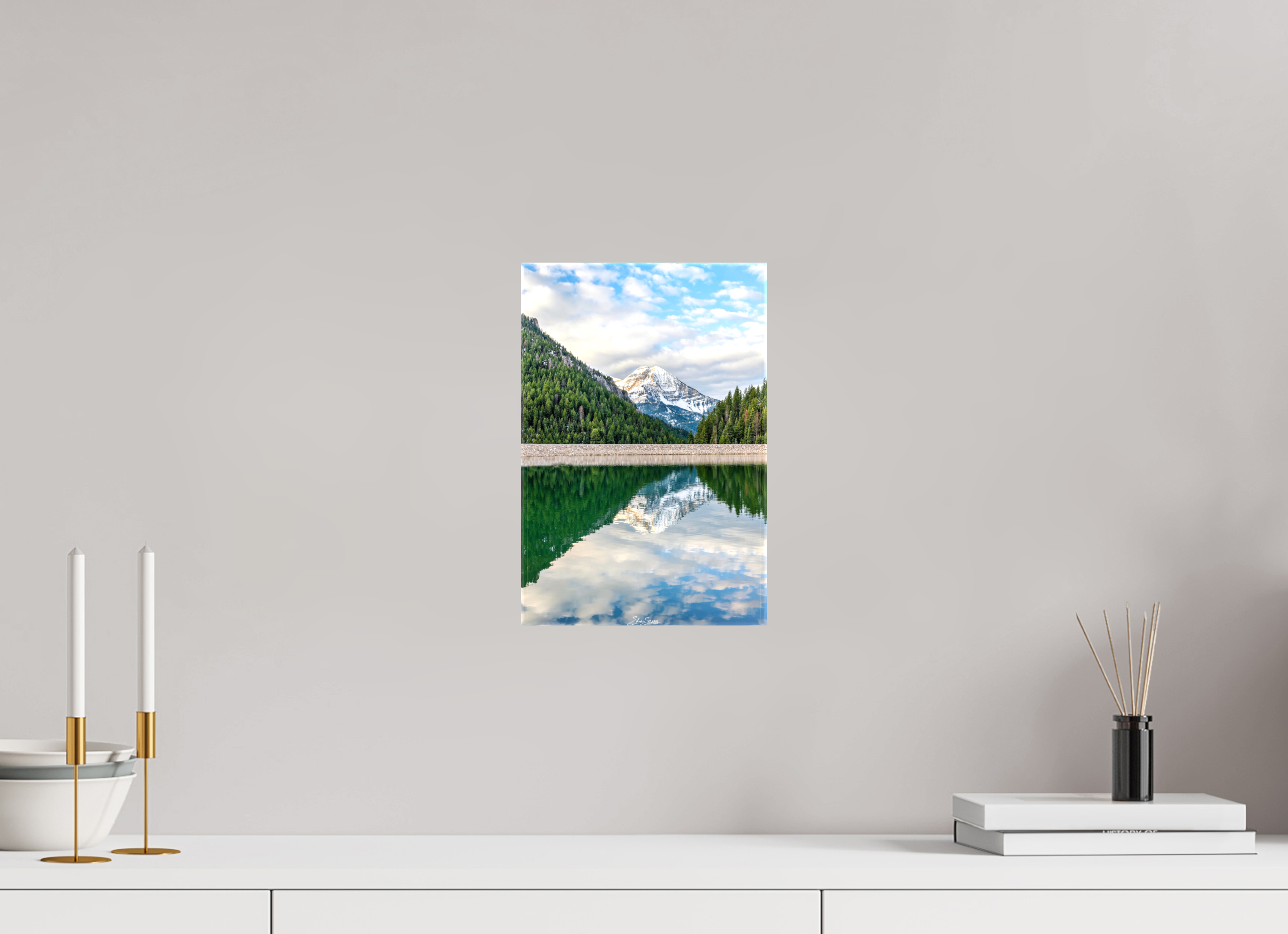 8 x 12″, Canvas Mount Timpanogos